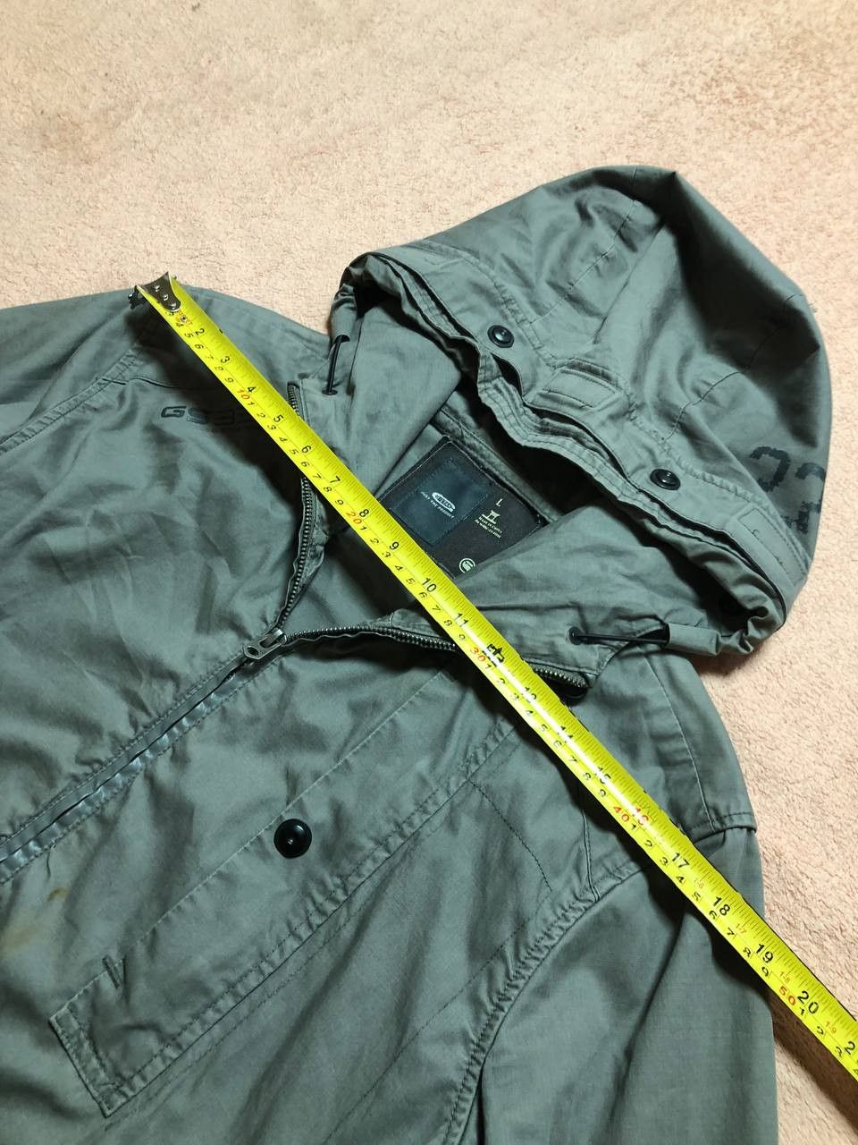 G-Star logo G-Star Raw jacket crazy Y2K big logo 3301 vintage Size US L / EU 52-54 / 3 - 19 Thumbnail