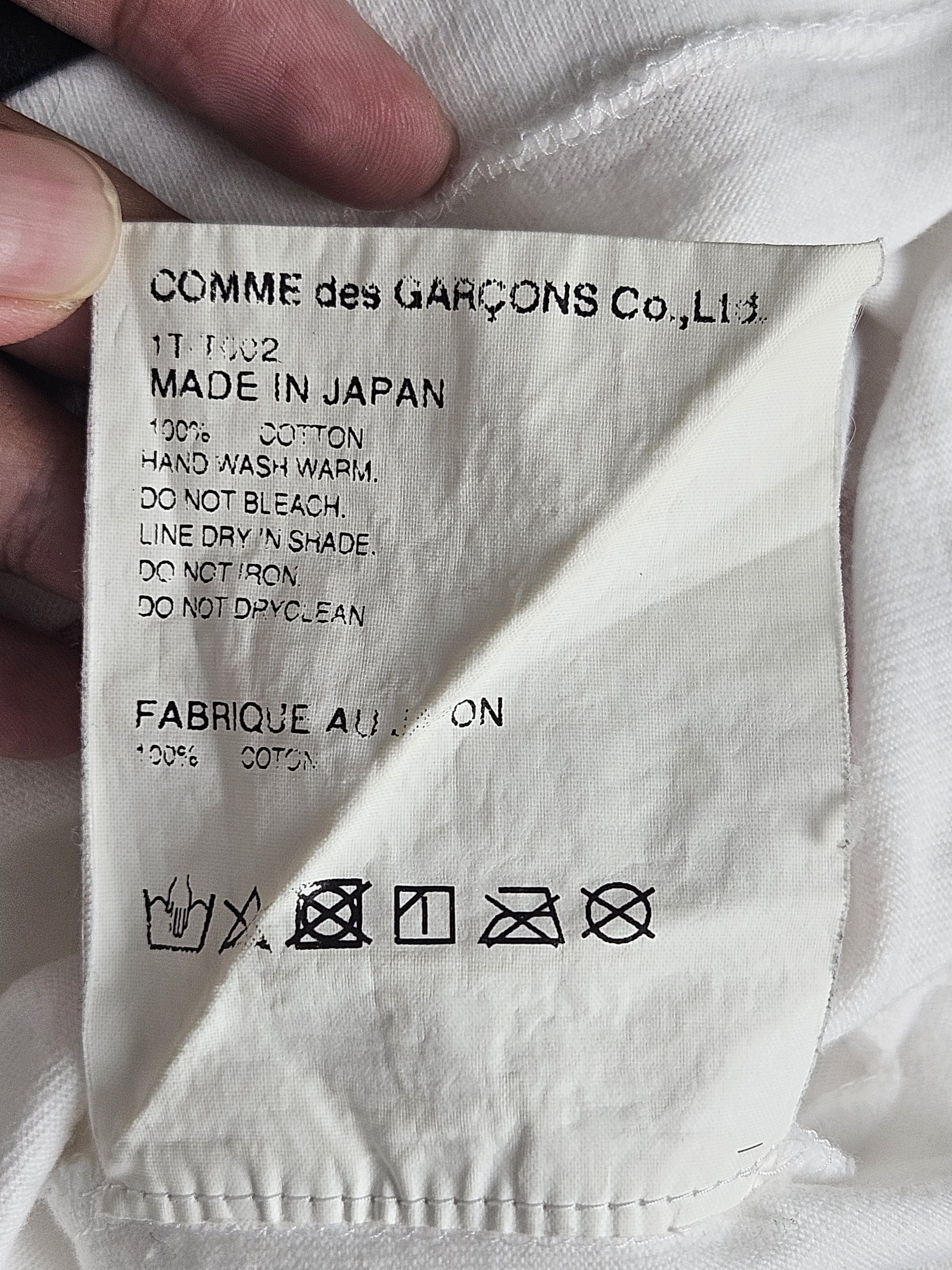 Comme des Garcons Comme Des Garcons Black Rose tee Shirt Size US XL / EU 56 / 4 - 5 Thumbnail