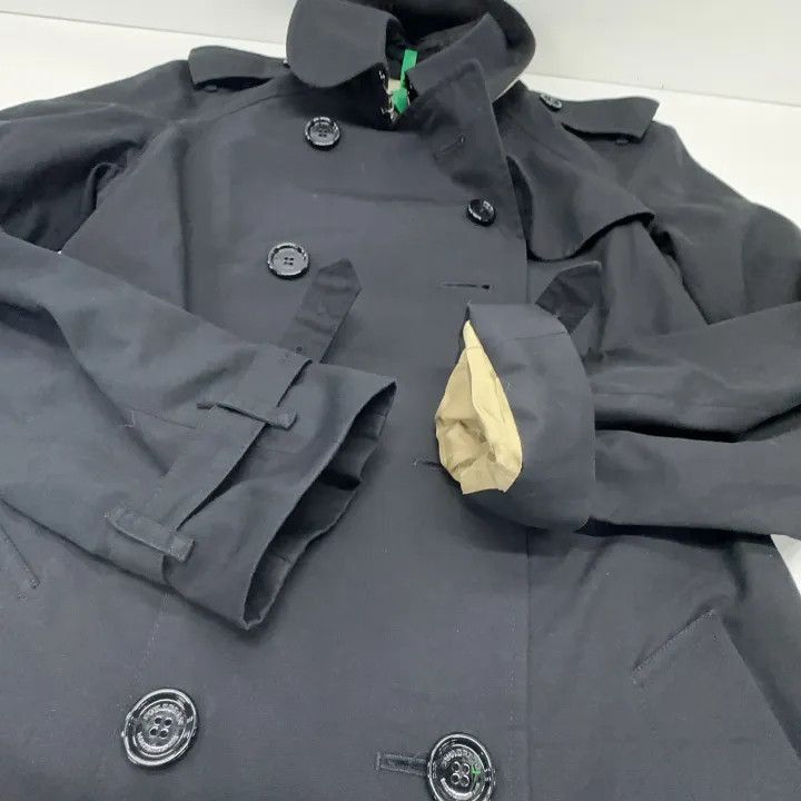 Burberry Burberry Burberry Blue Long Sleeve Double-Breasted Coat-25 Size US M / EU 48-50 / 2 - 7 Thumbnail