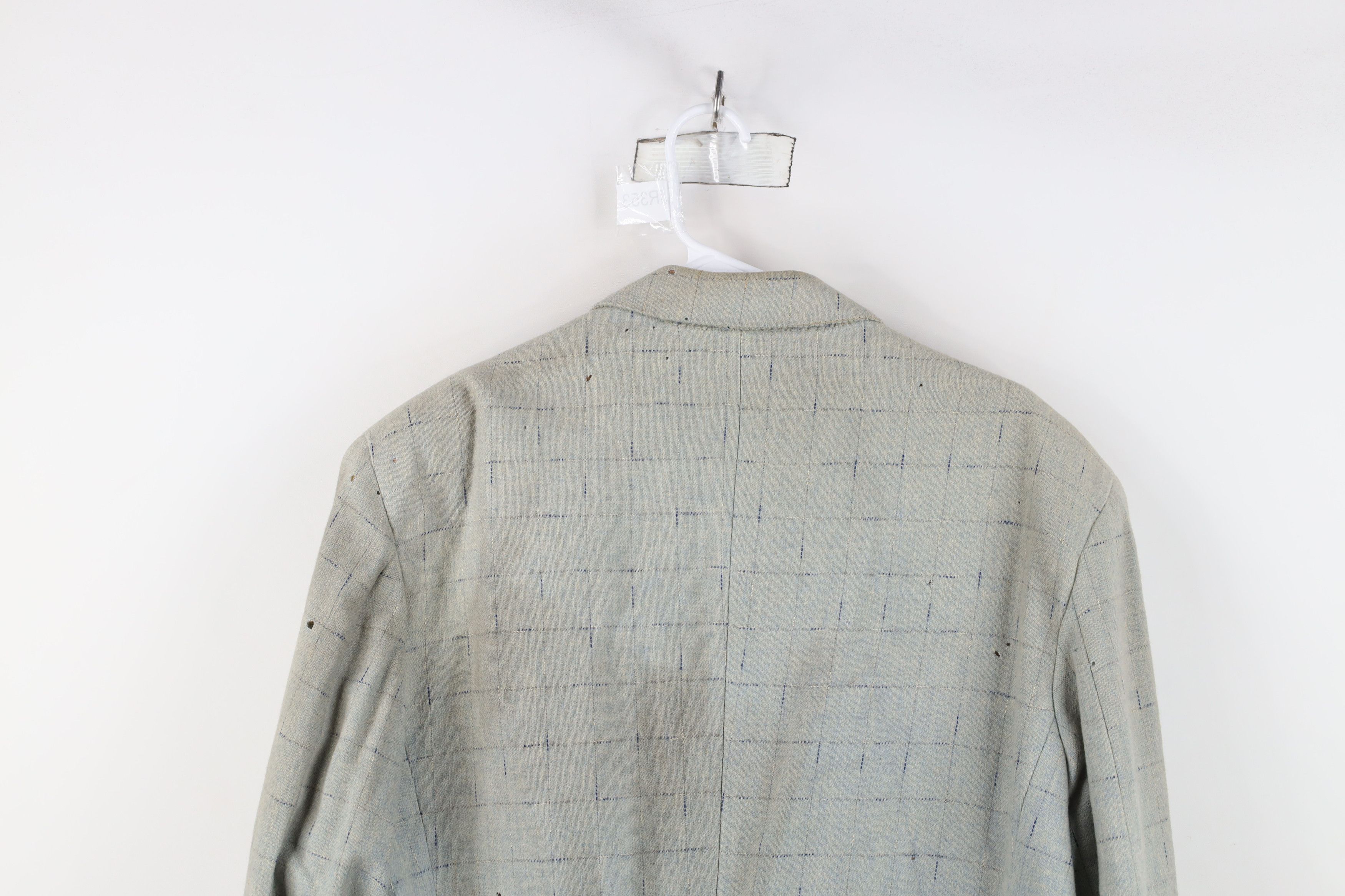 Vintage Vintage 50s Rockabilly Atomic Fleck Blazer Suit Jacket USA Size US XXL / EU 58 / 5 - 15 Thumbnail