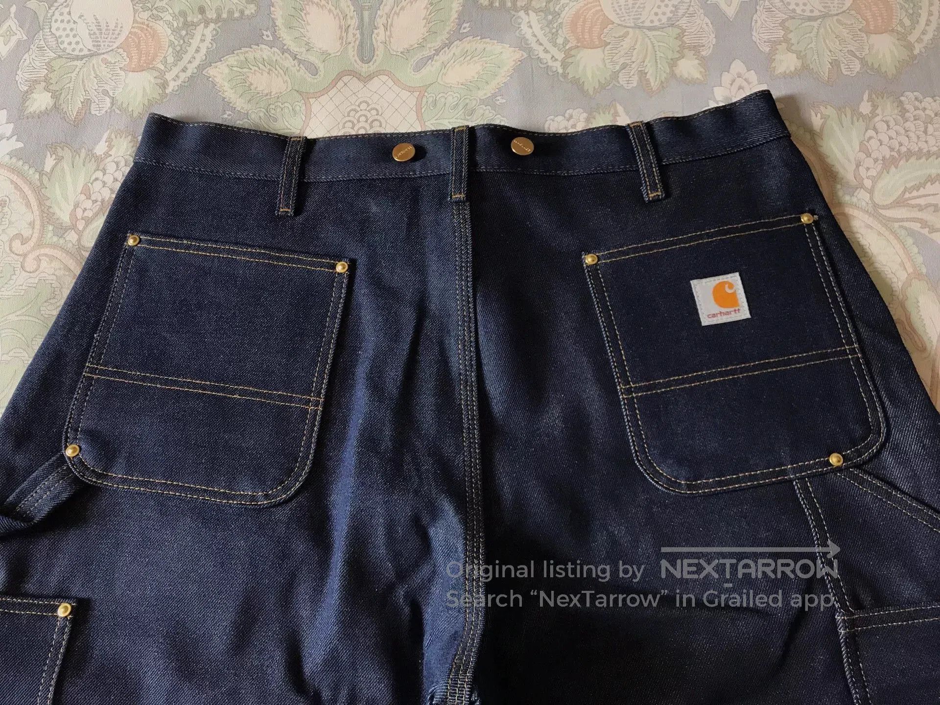 Carhartt Carhartt B07 Raw Denim Jeans W36L32. Size US 36 / EU 52 - 5 Thumbnail