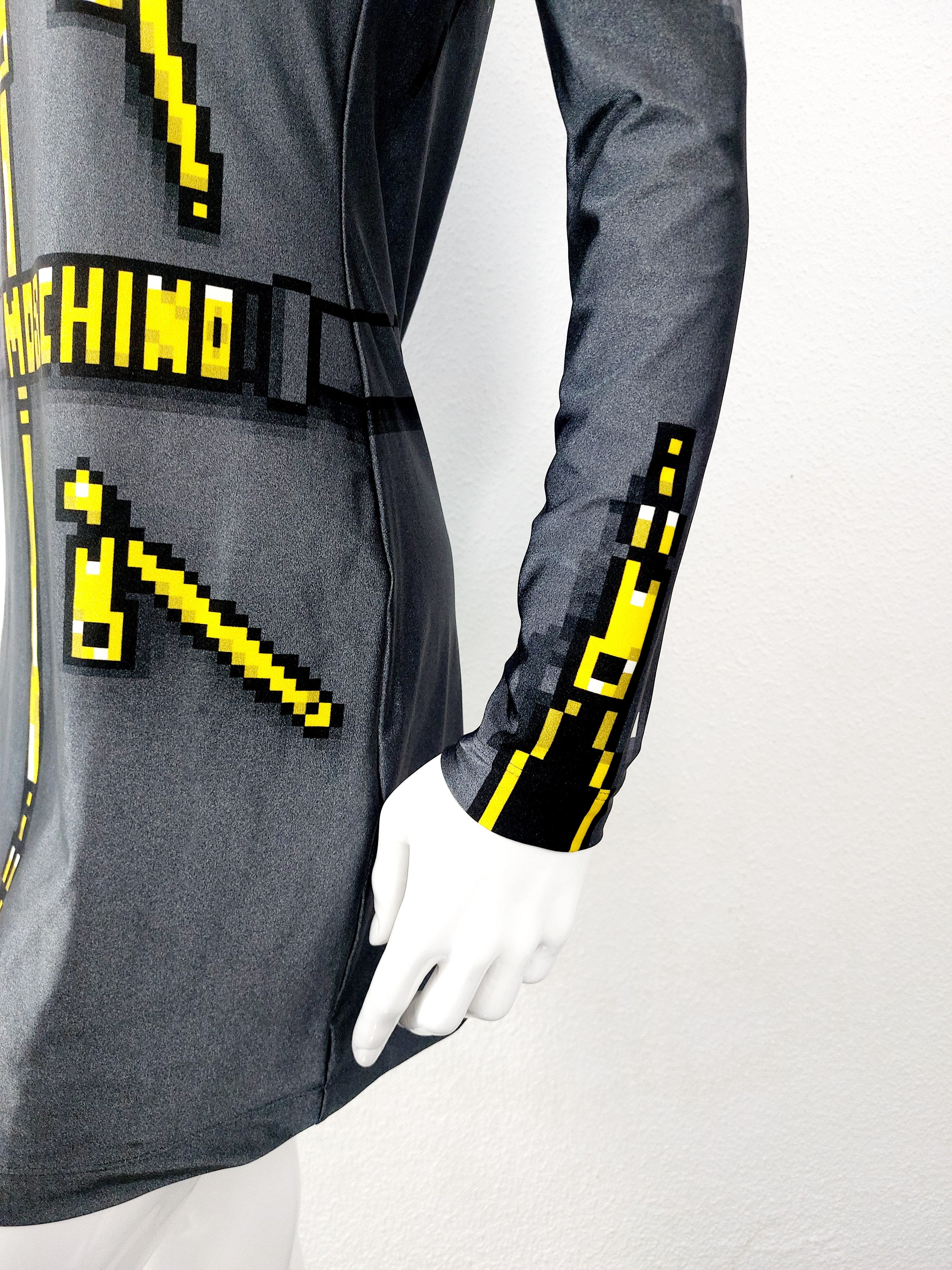 Moschino Moschino Couture Sims Pixel Capsule Gamer Midi Dress Size M / US 6-8 / IT 42-44 - 10 Thumbnail