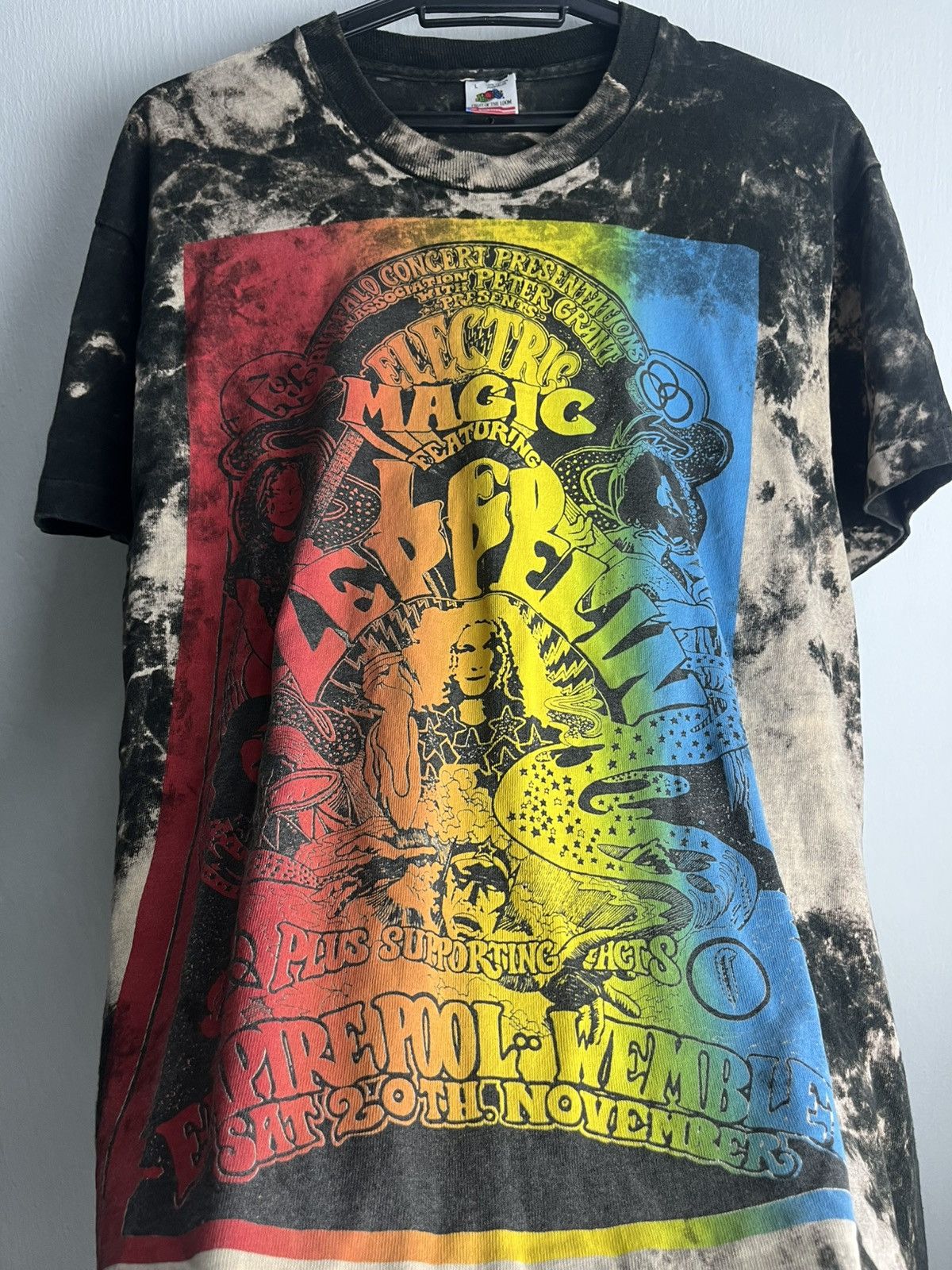 Led Zeppelin × Vintage Vintage 90’s Led Zeppelin Electric Magic Size US L / EU 52-54 / 3 - 4 Thumbnail