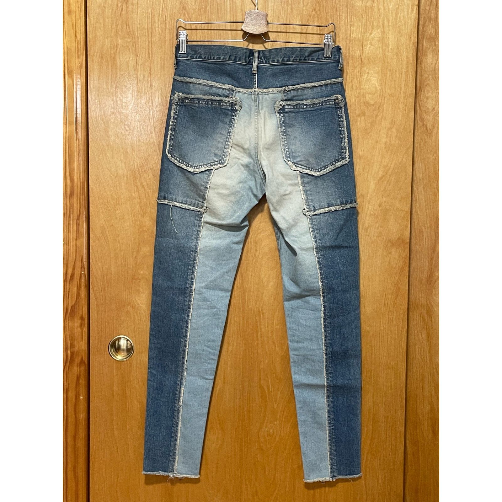 John Undercover John Undercover Reconstructed Skinny Jeans JP 2 Size US 31 - 2 Thumbnail