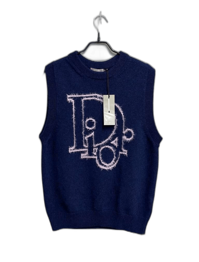 Dior **Dior Knit Sleeveless Sweater Vest for Women** Size M / US 6-8 / IT 42-44 - 1 Thumbnail