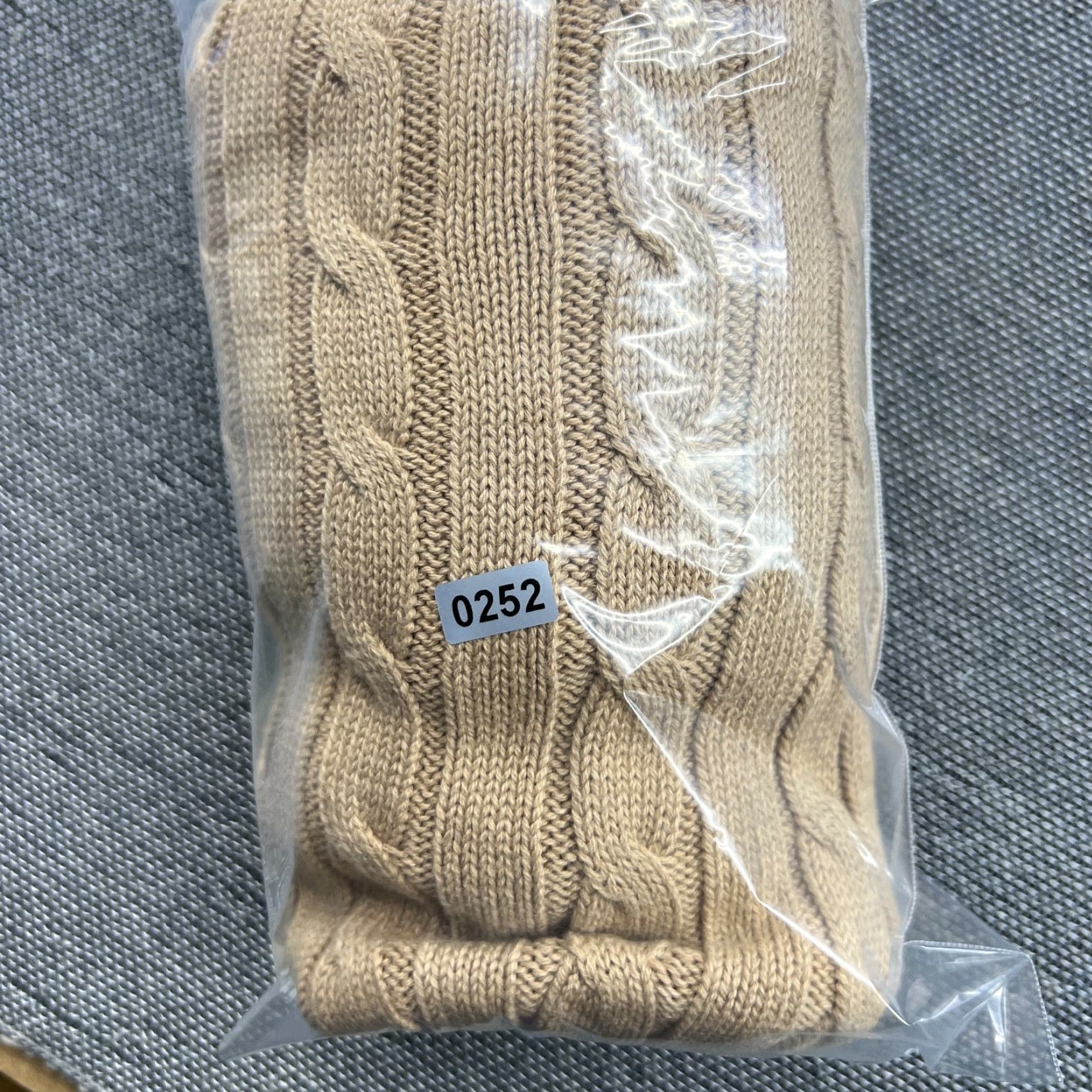 Polo Ralph Lauren Polo Ralph Lauren Womens Sweater Small Beige Cable Knit Jumper Crewneck Size S / US 4 / IT 40 - 2 Thumbnail