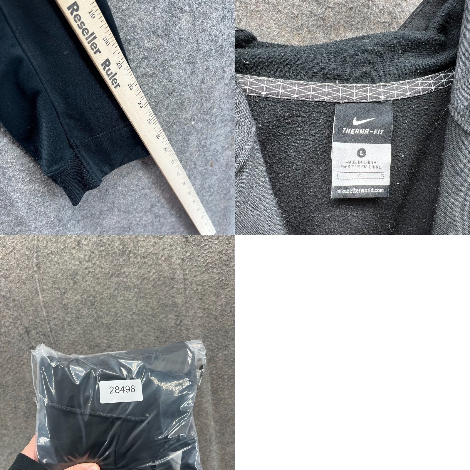 Nike VINTAGE Nike Hoodie Mens Large Black Pullover Athletic Wear Lebron James Therma Fit Size US L / EU 52-54 / 3 - 9 Thumbnail