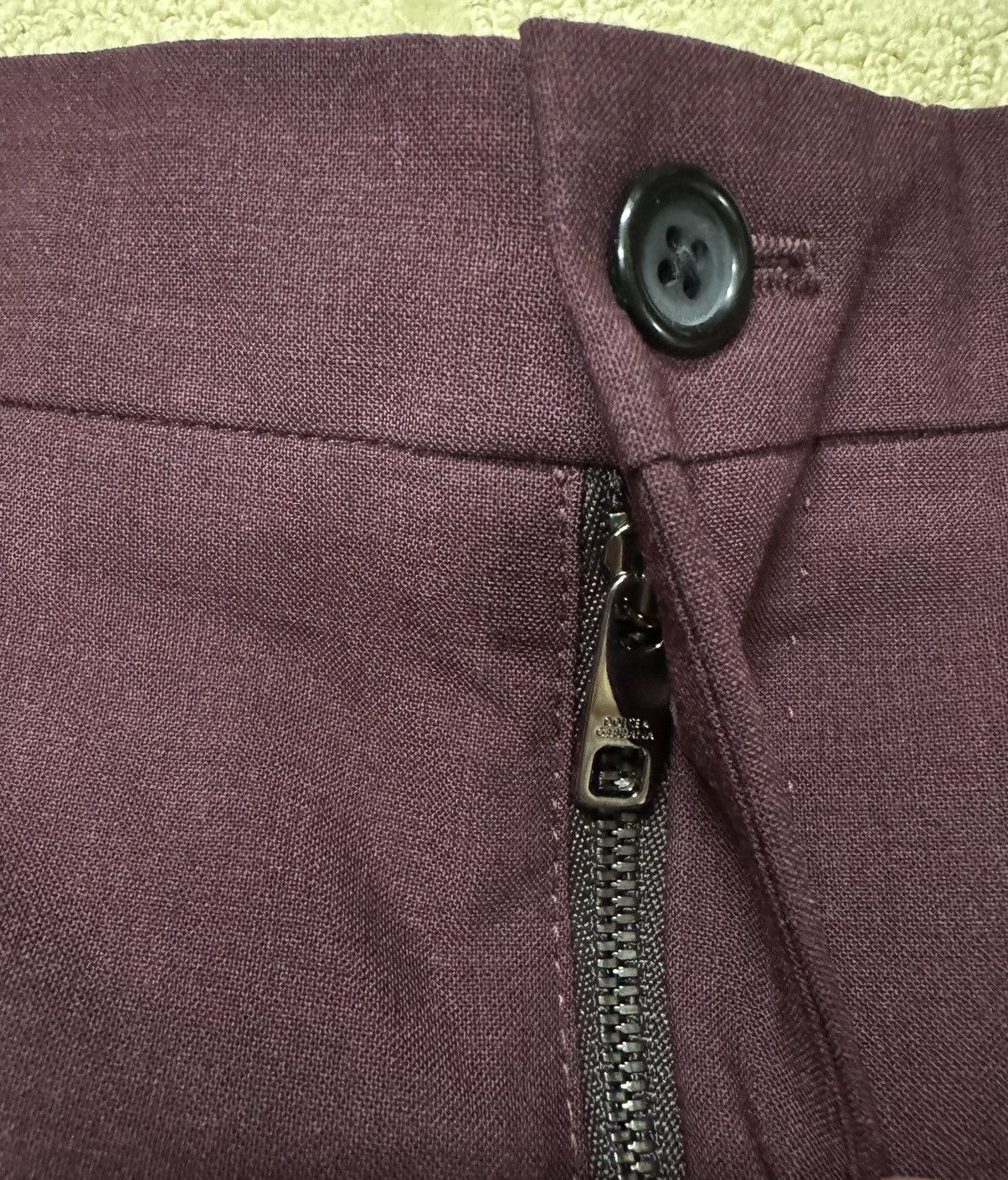 Dolce & Gabbana Dolce & Gabbana Maroon Pants Size US 30 / EU 46 - 2 Thumbnail