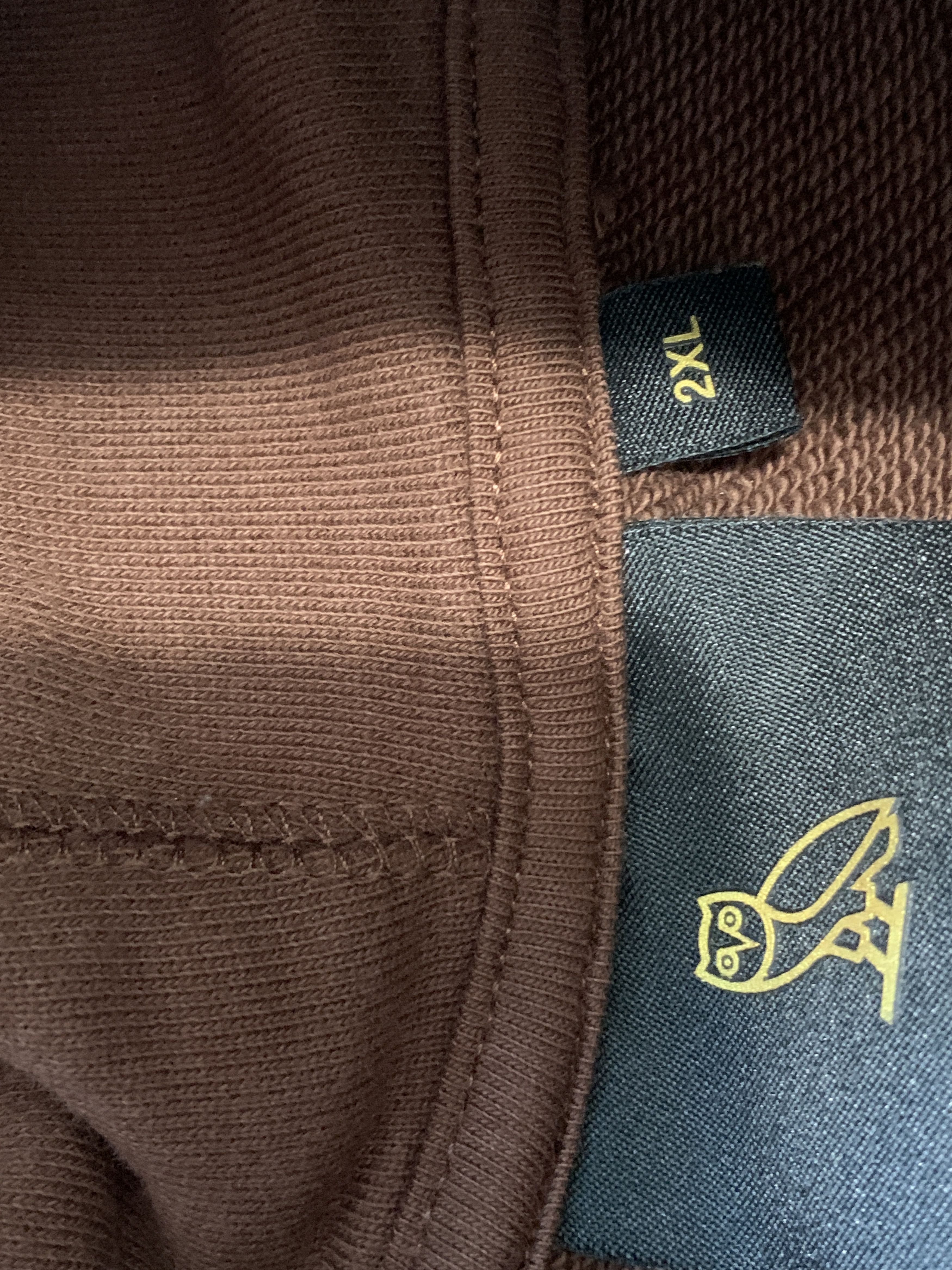 Drake *RARE* OVO Collegiate Hoodie Chocolate Brown Size US XXL / EU 58 / 5 - 3 Thumbnail