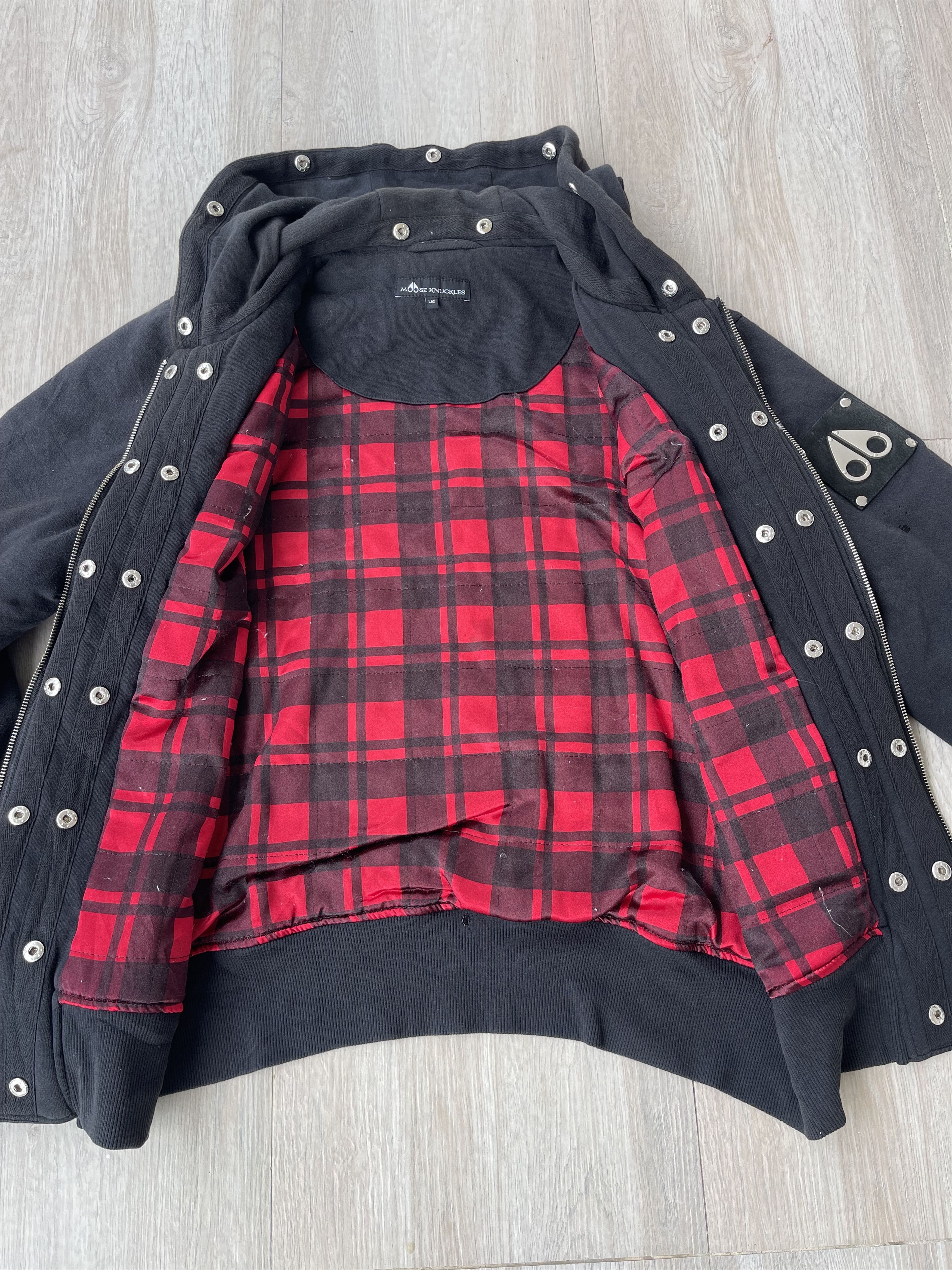 Moose Knuckles Moose Knuckles Zipper Hoodie Bomber Size US L / EU 52-54 / 3 - 11 Thumbnail