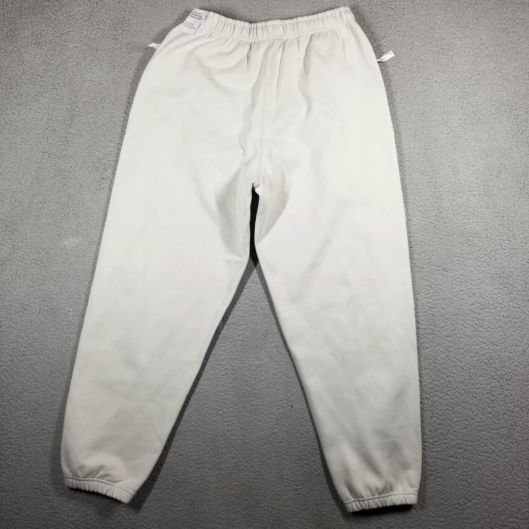 Nike Nike Solo Swoosh Fleece Sweatpants Mens Medium Platinum Tint Joggers DX1364 Size US 31 - 2 Thumbnail
