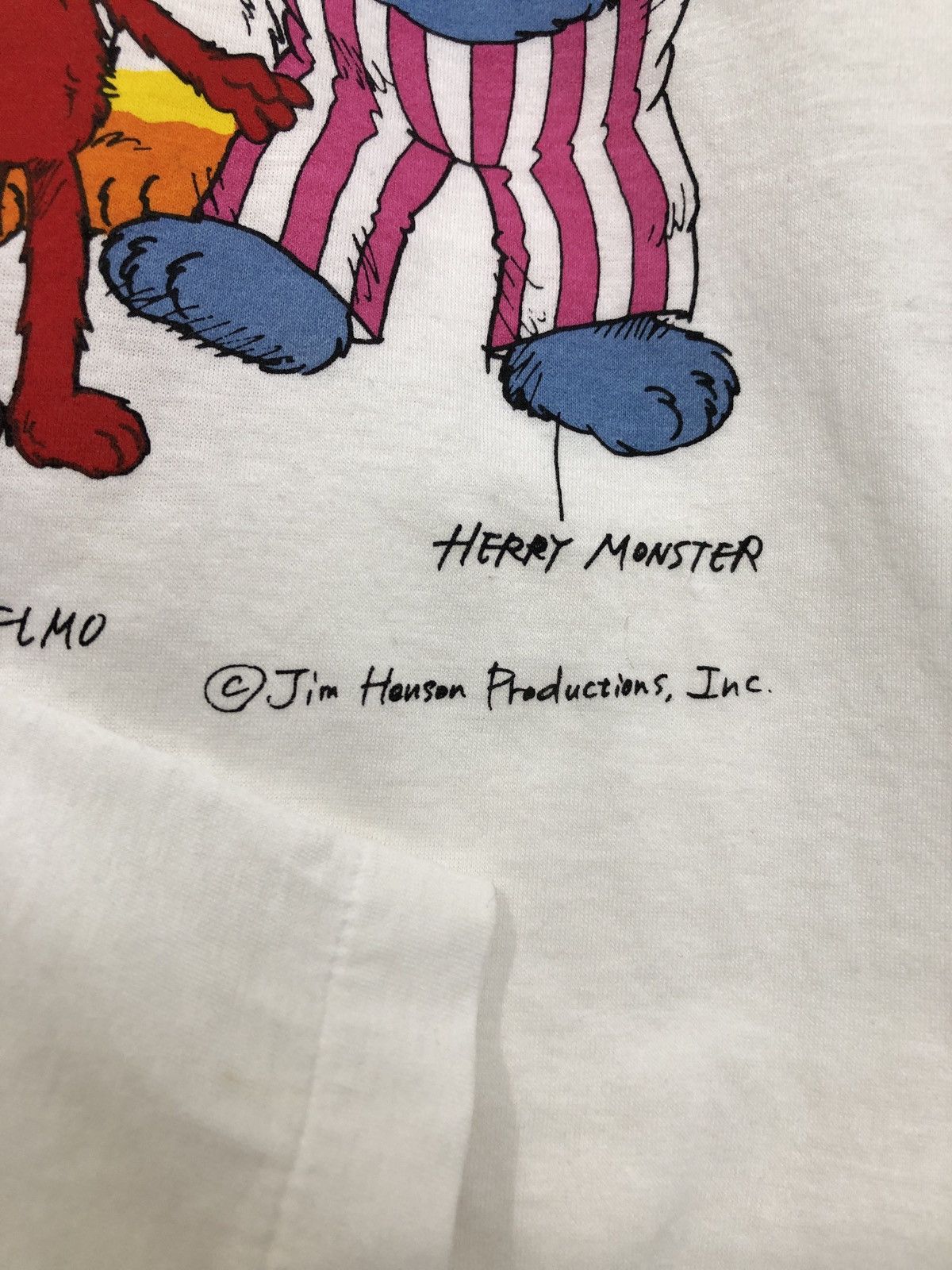 Vintage Vintage Sesame Street Characters T-Shirt Size US M / EU 48-50 / 2 - 3 Thumbnail