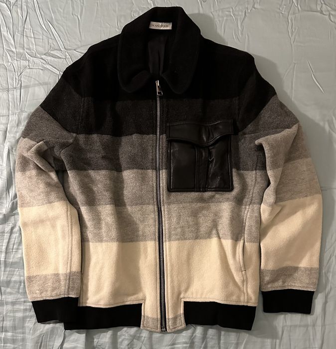 Jw anderson combo bomber jacket sale