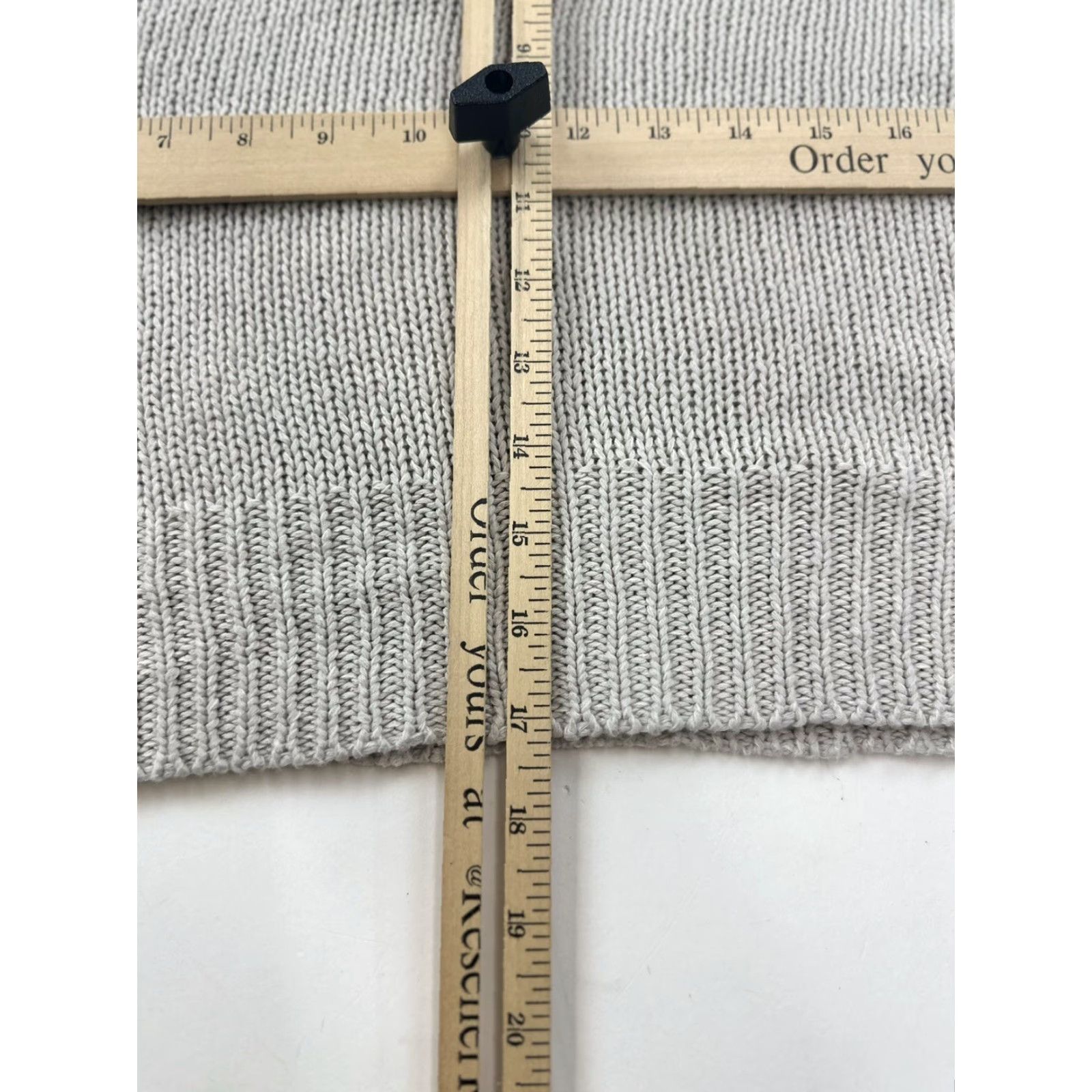 Vintage Heritage Sweater S Small Beige 1/4 Zip Cropped Knit Collared Long Sleeve Womens Size S / US 4 / IT 40 - 7 Thumbnail