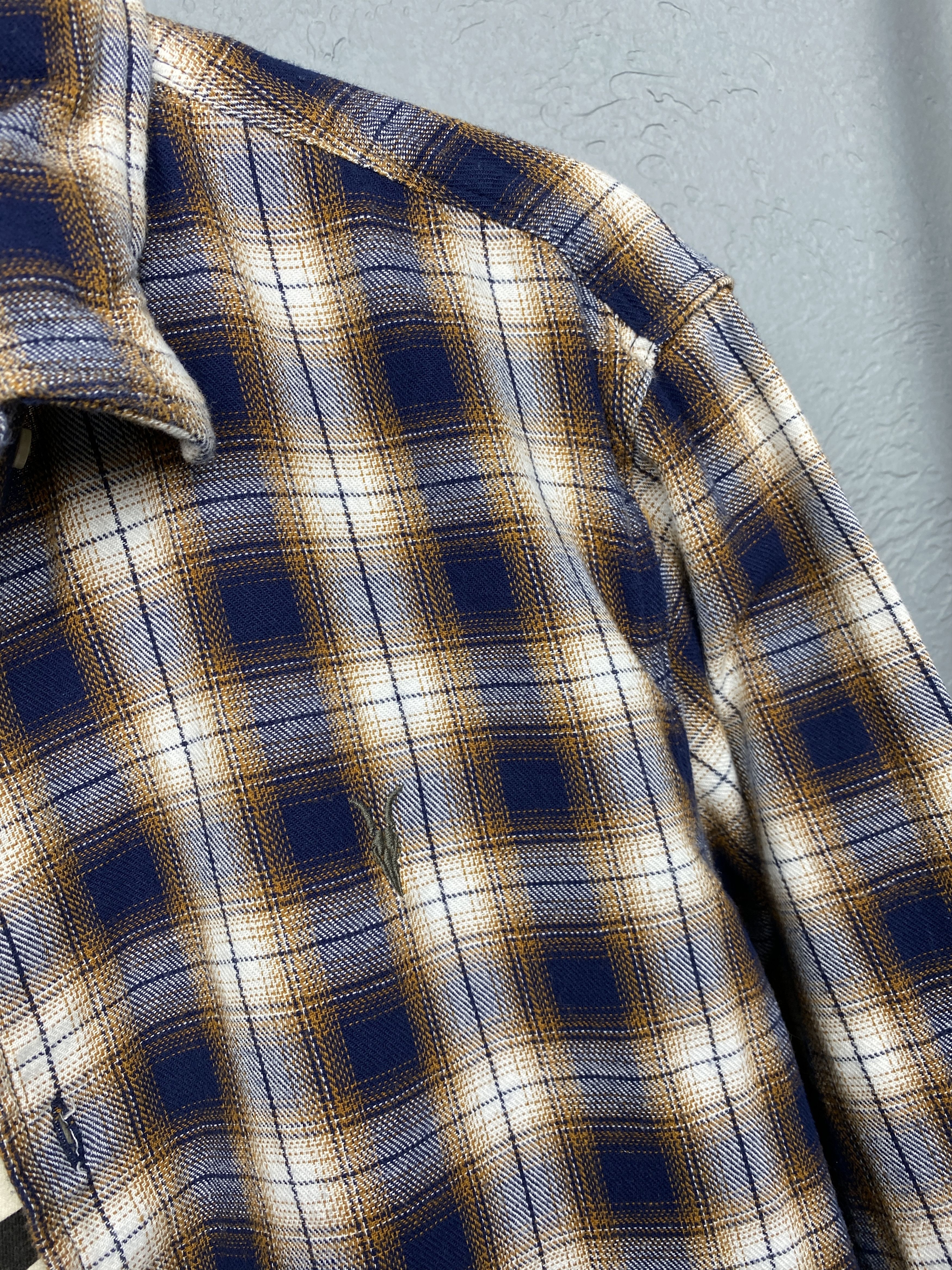 Allsaints Allsaints Amber LS Mens Flannel Plaid Shirt Y2K Size US M / EU 48-50 / 2 - 3 Thumbnail