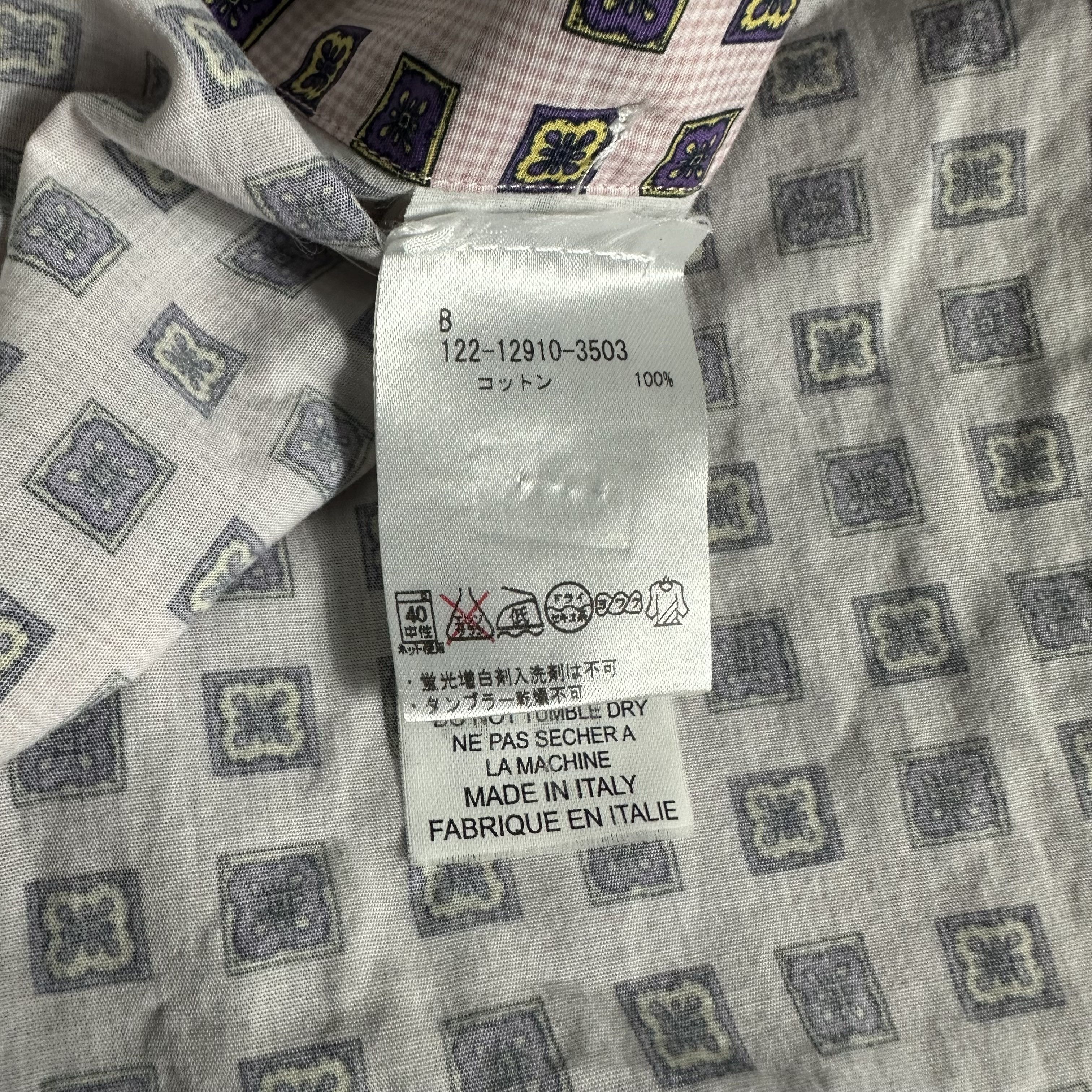 Etro 🔥RARE🔥Vintage Etro OVP Button Up Shirt Made in Italy Size US XXS / EU 40 - 7 Thumbnail