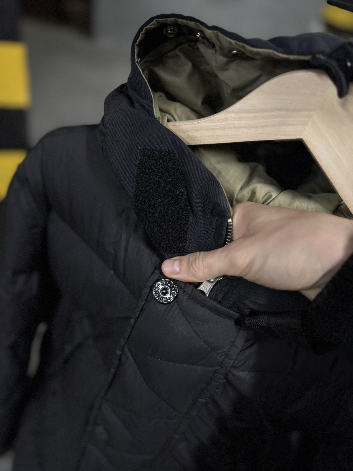 Vintage Stone Island Down Jacket Reversible A/W 2010 Size US L / EU 52-54 / 3 - 6 Thumbnail