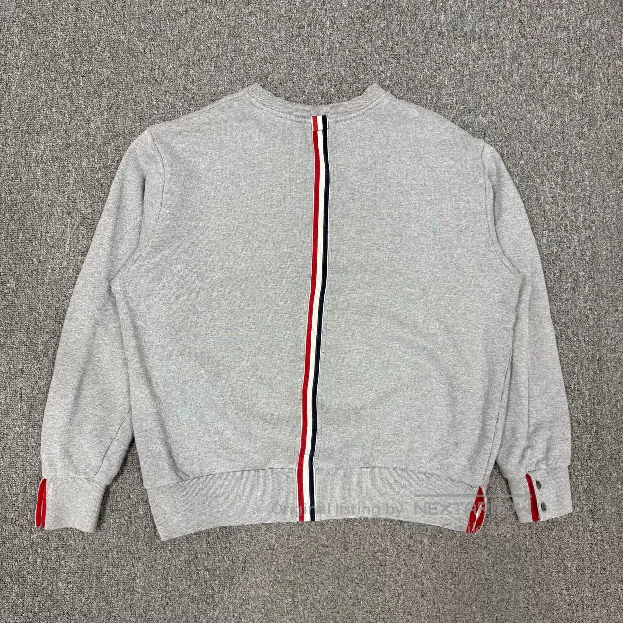 Thom Browne thom browne gray long sleeve sweatshirt. Size US M / EU 48-50 / 2 - 2 Thumbnail