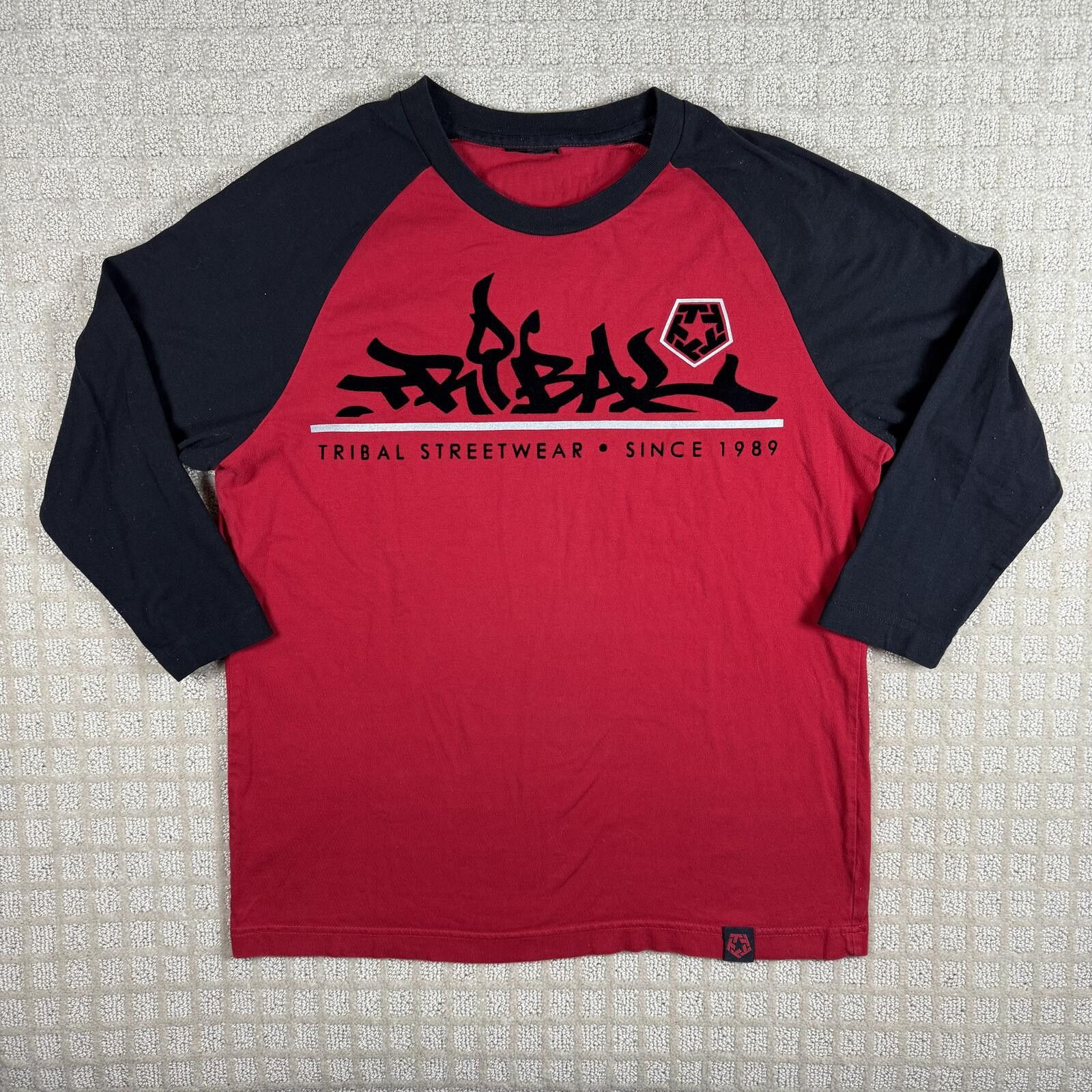 Tribal Streetwear Y2K Tribal Streetwear 3/4 Sleeve Shirt Medium Size US M / EU 48-50 / 2 - 1 Thumbnail