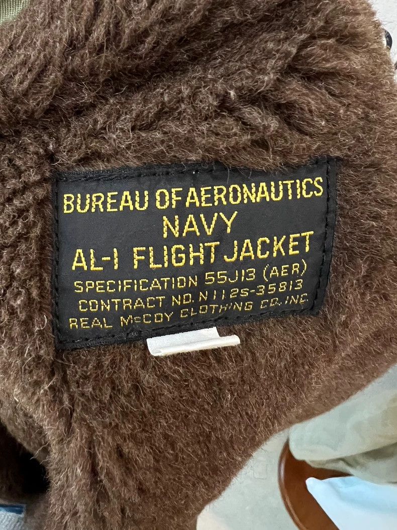The Real McCoy's The Real McCoy's Replica AL-1 Flight Jacket 2504-Nextarrow Size US M / EU 48-50 / 2 - 2 Thumbnail