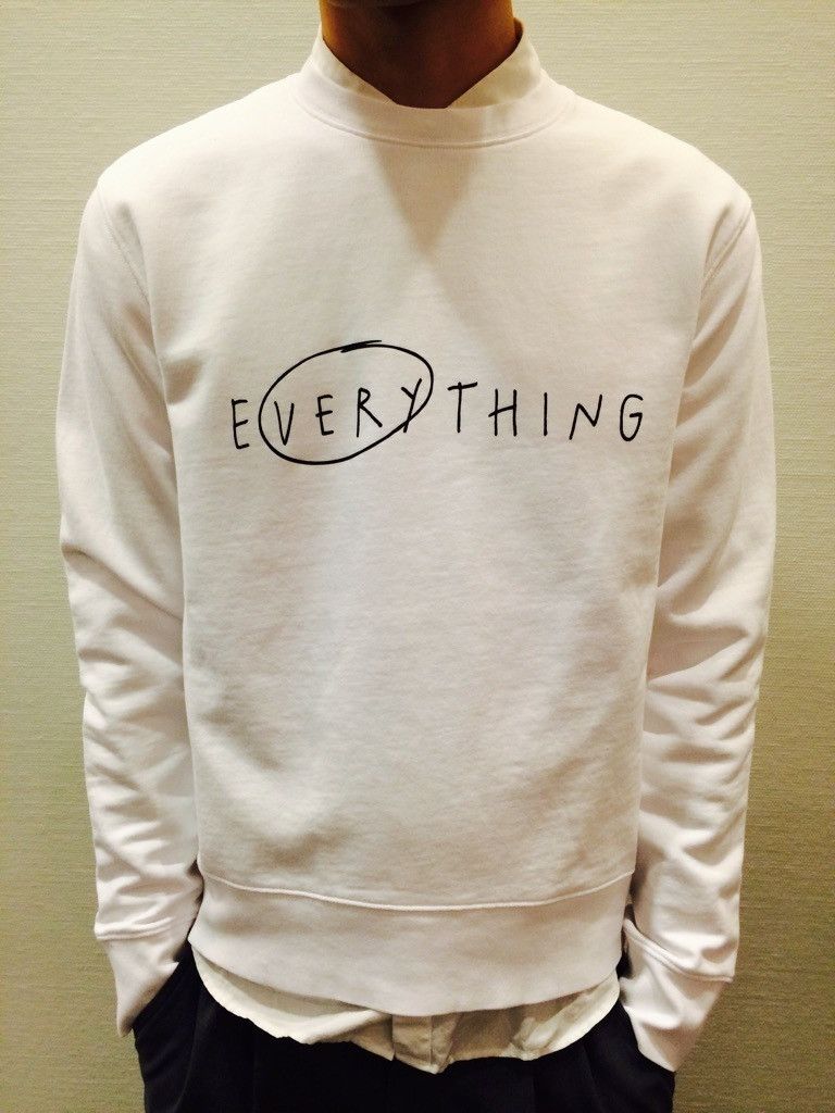 Acne Studios Casey Slogan Sweatshirt