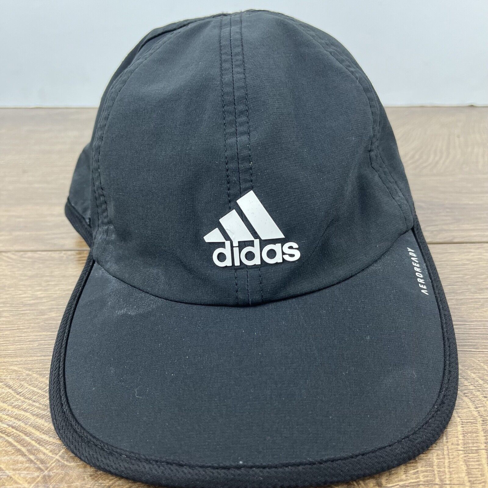 Other Adidas Running Hat Adidas Athletic Black Hat Adjustable Adul Size ONE SIZE - 6 Thumbnail
