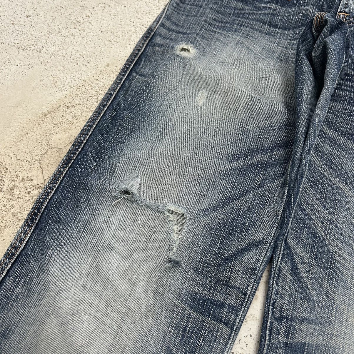 Edwin Flare Edwin 503 Faded Washed Jeans Distressed Size US 30 / EU 46 - 5 Thumbnail