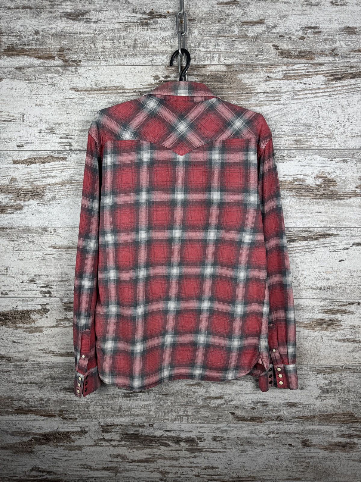 Allsaints Mens Allsaints CLAYHILL LS SHIRT button up flannel pocket Size US M / EU 48-50 / 2 - 11 Thumbnail