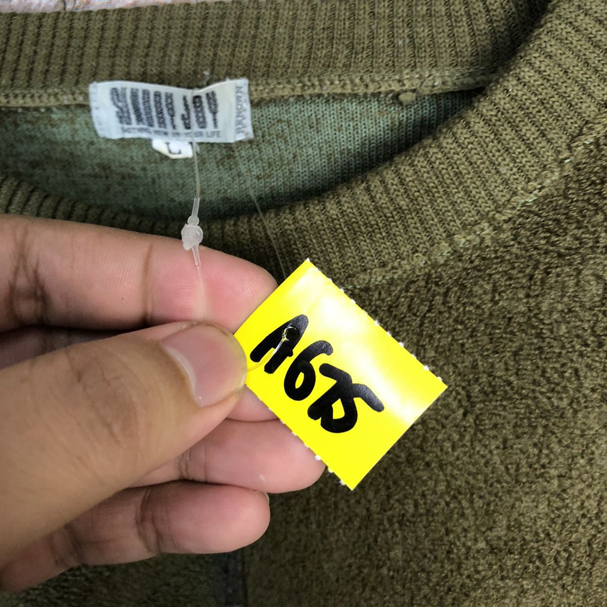 Homespun Knitwear × Japanese Brand Sunday Joy Green Knitwear #A675 Size M / US 6-8 / IT 42-44 - 11 Thumbnail