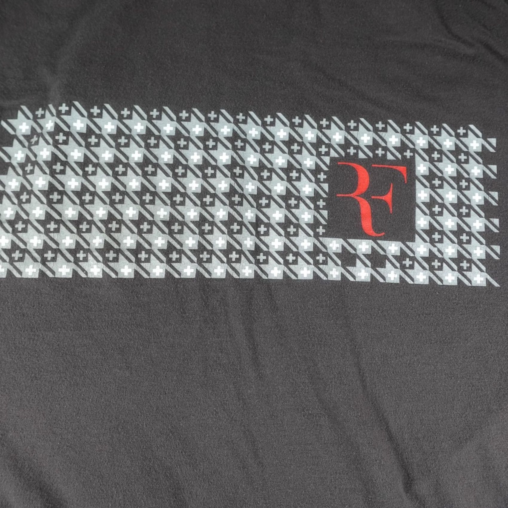 Nike Vintage Nike Roger Federer Shirt Mens XL Gray RF Logo Tennis NYC08 US Open Y2K Size US XL / EU 56 / 4 - 2 Thumbnail