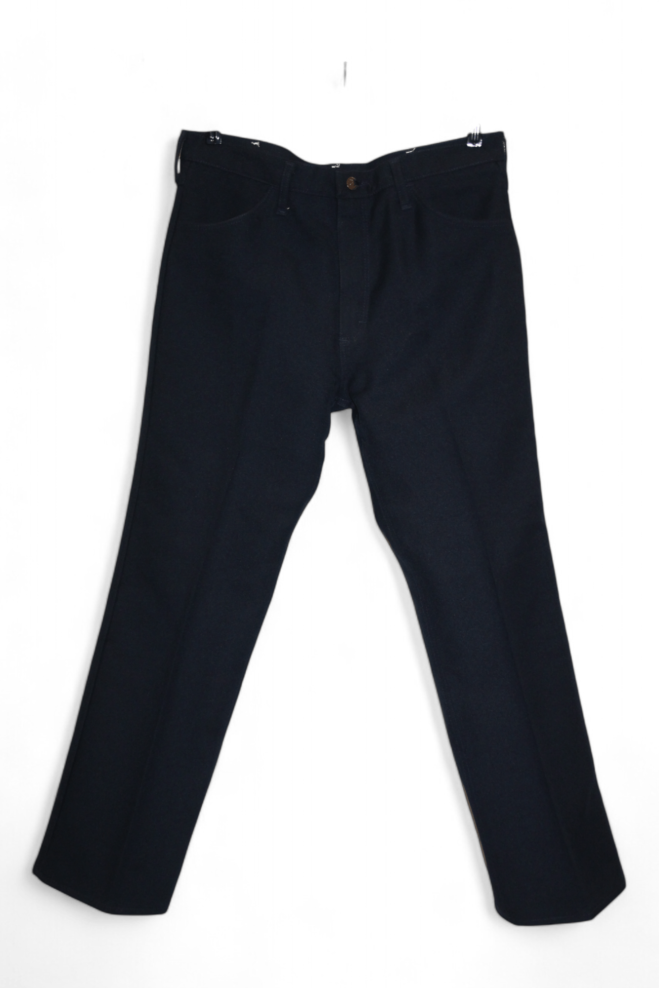 Wrangler VTG🔥80's Wrangler Wide Leg Western Bootcut Polyester Slacks Size US 35 - 1 Thumbnail