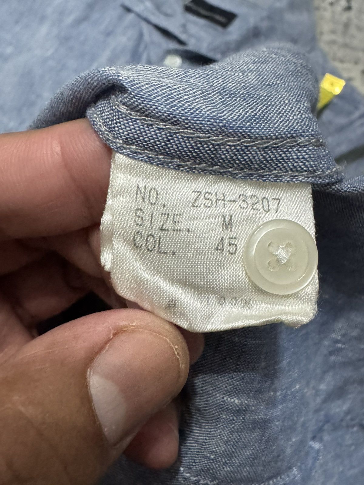 Japanese Brand TORNADO MART Linen Shirt Size US M / EU 48-50 / 2 - 6 Thumbnail