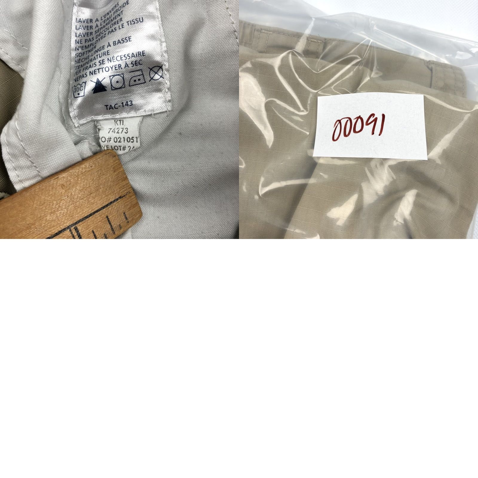 Vintage 5.11 Tactical Series Men's Cargo Pants Khaki Tan Ripstop Outdoor Size 36x28 Size US 36 / EU 52 - 9 Thumbnail