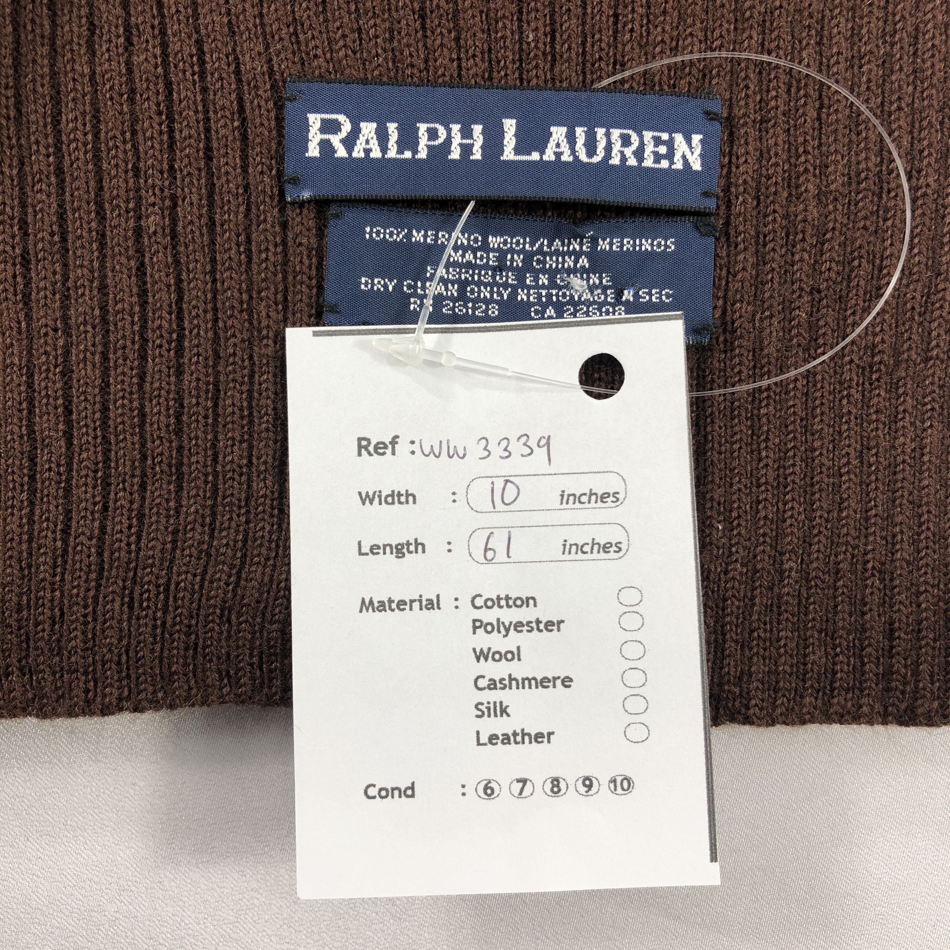 Ralph Lauren × Vintage Vintage Ralph Lauren Scarf Muffler Size ONE SIZE - 5 Thumbnail