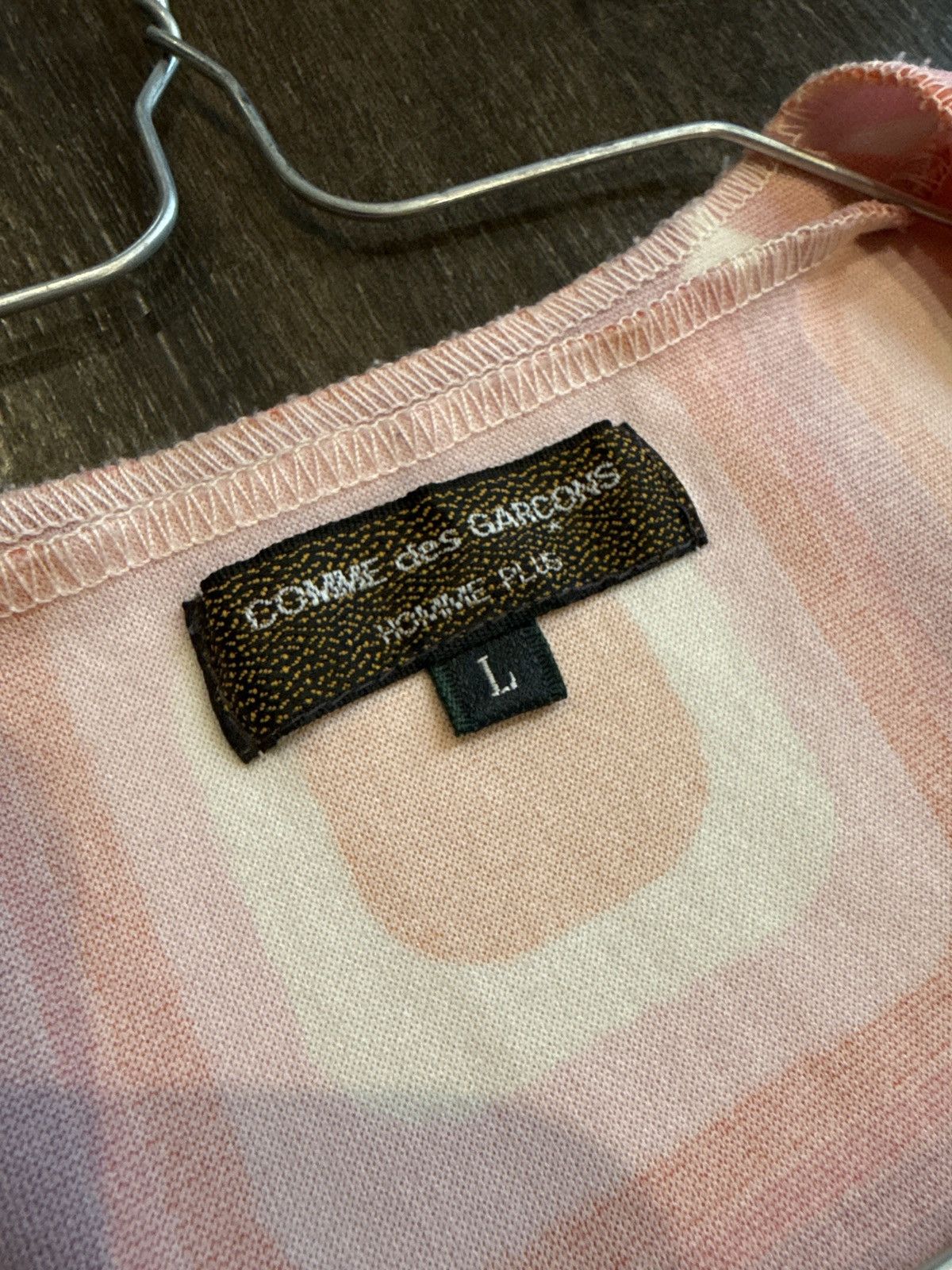 Comme des Garcons Homme Plus Comme Des Garçons Homme Plus x Pink Panther V Neck AD2004 Size US L / EU 52-54 / 3 - 5 Thumbnail