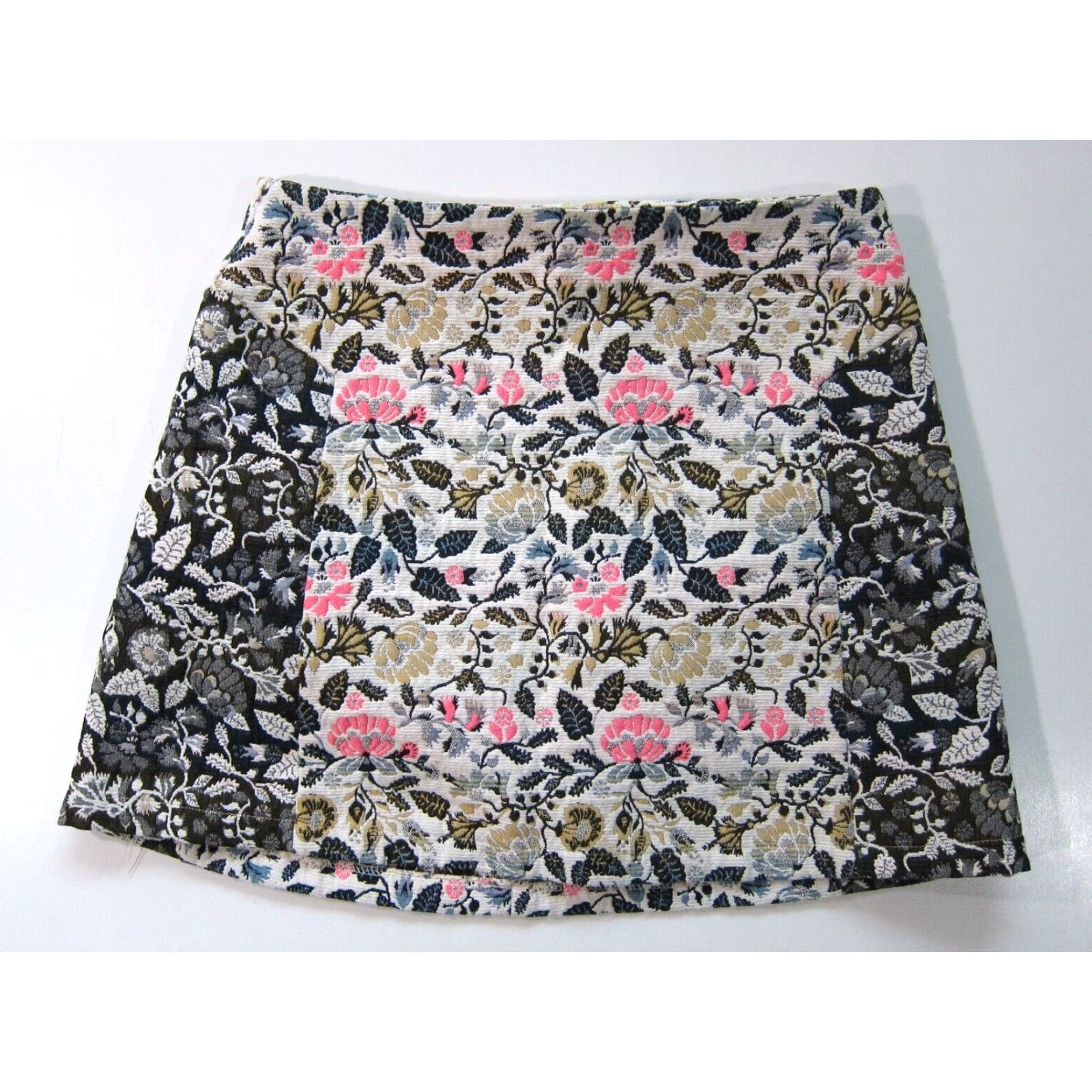 Topshop Topshop Skirt Women Mini Floral Pink 6 Size 28" / US 6 / IT 42 - 2 Thumbnail