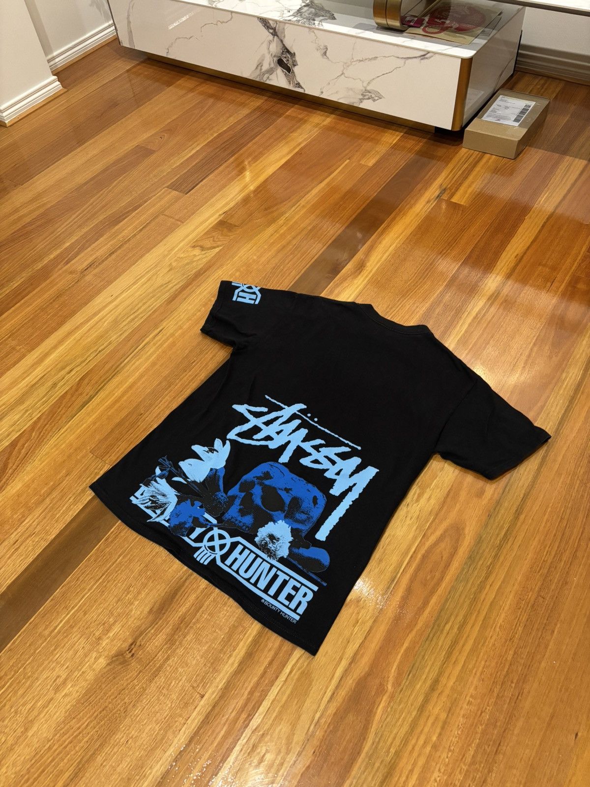 Stussy Stussy x Bounty Hunter SS06 Beauty and the Beast Skull Tee Size US M / EU 48-50 / 2 - 7 Thumbnail
