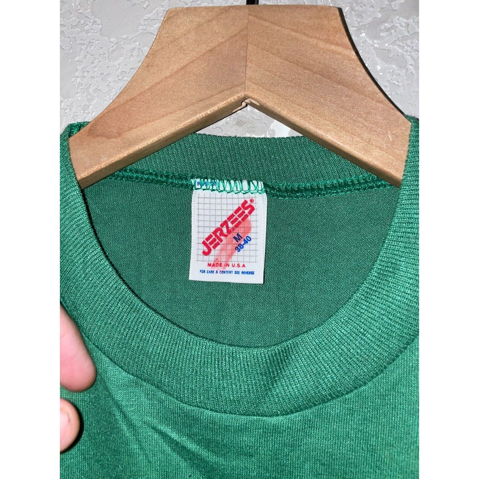 Jerzees Vintage Bah Humbug Shirt Christmas Eat Drink Be Merry Tee M Size US M / EU 48-50 / 2 - 7 Thumbnail