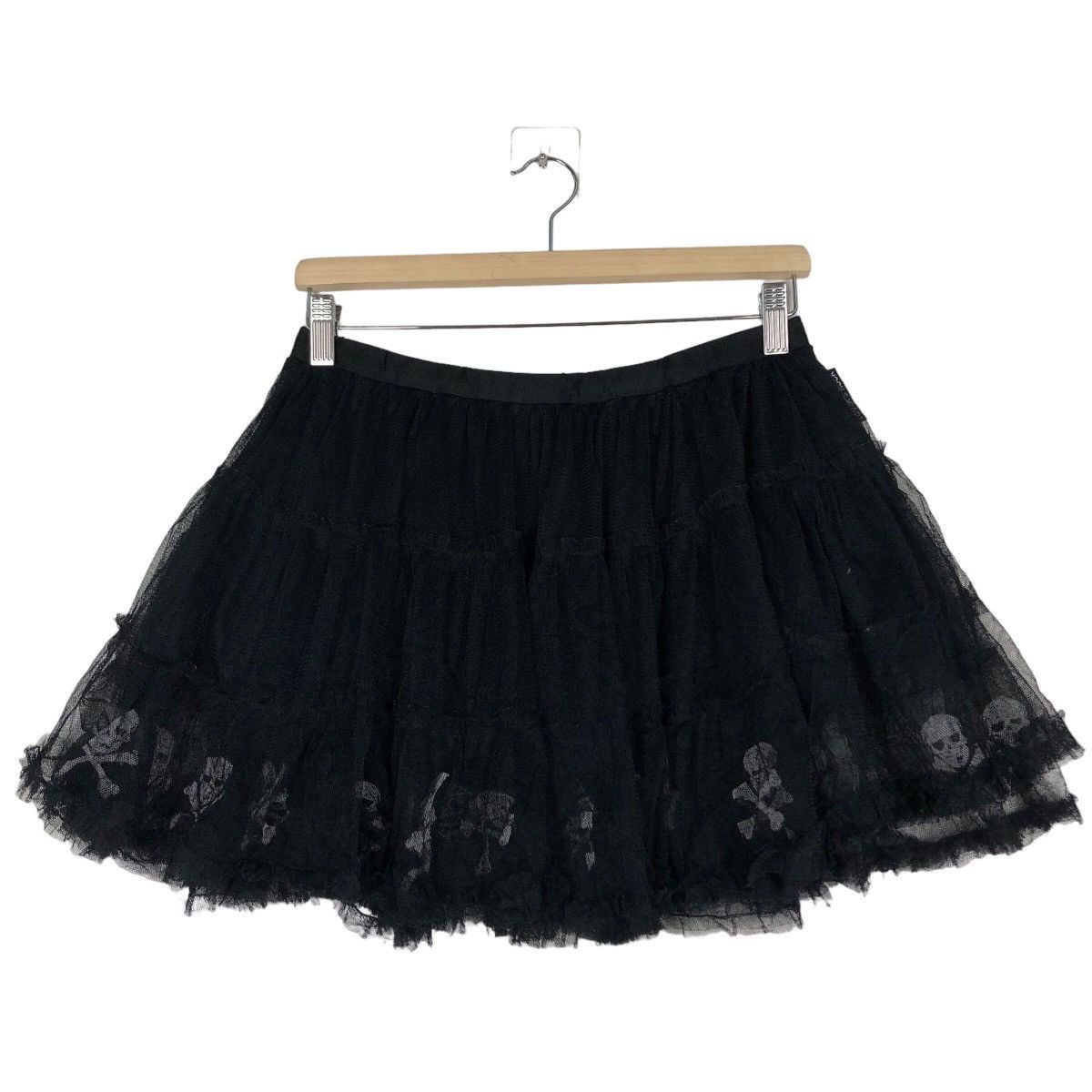 Hysteric Glamour 🔥Punk Design Short Skirt Super Lovers Skeleton Full Print Size 28" / US 6 / IT 42 - 1 Thumbnail