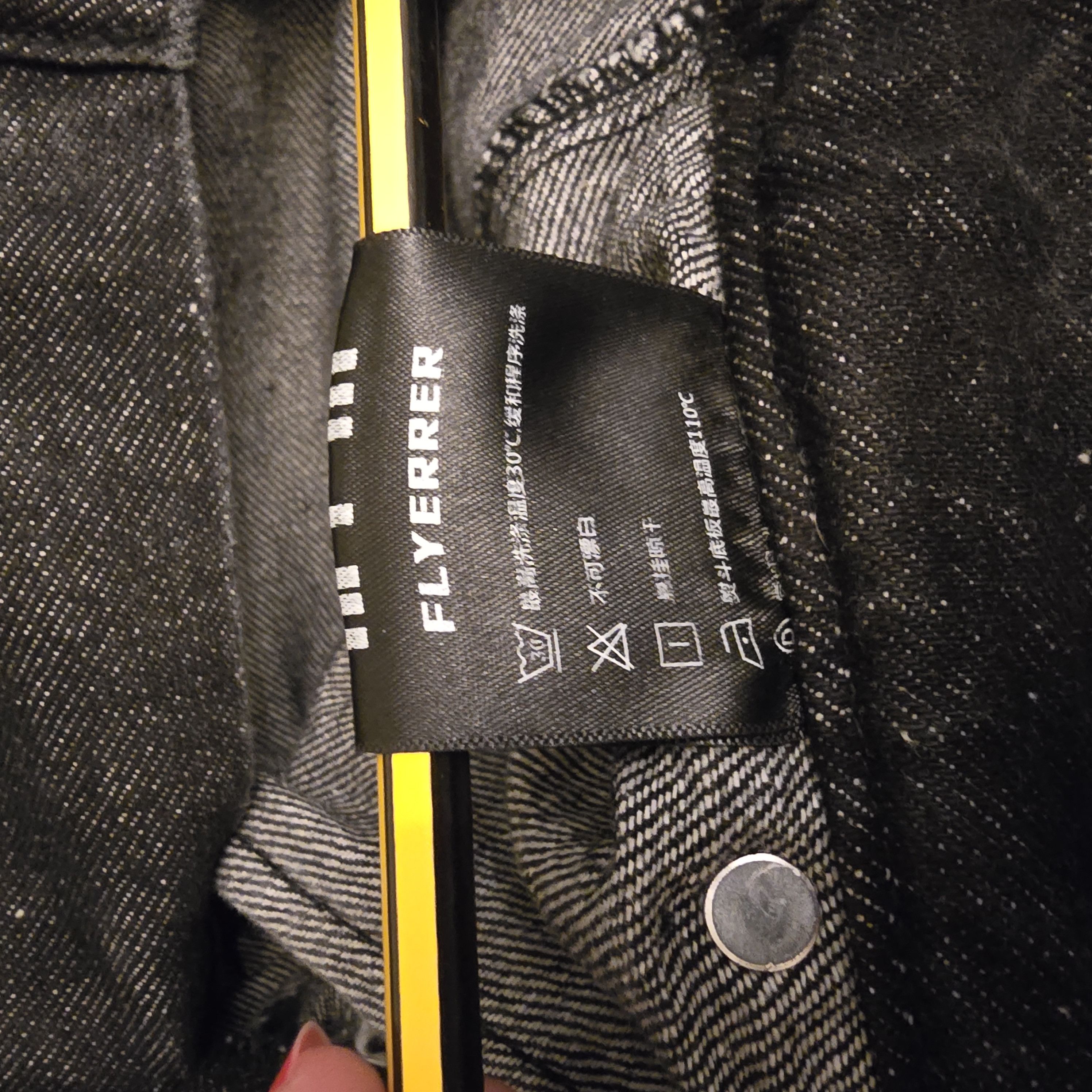 Other FLYERRER Men's Black and Grey Jeans Size US 32 / EU 48 - 3 Thumbnail