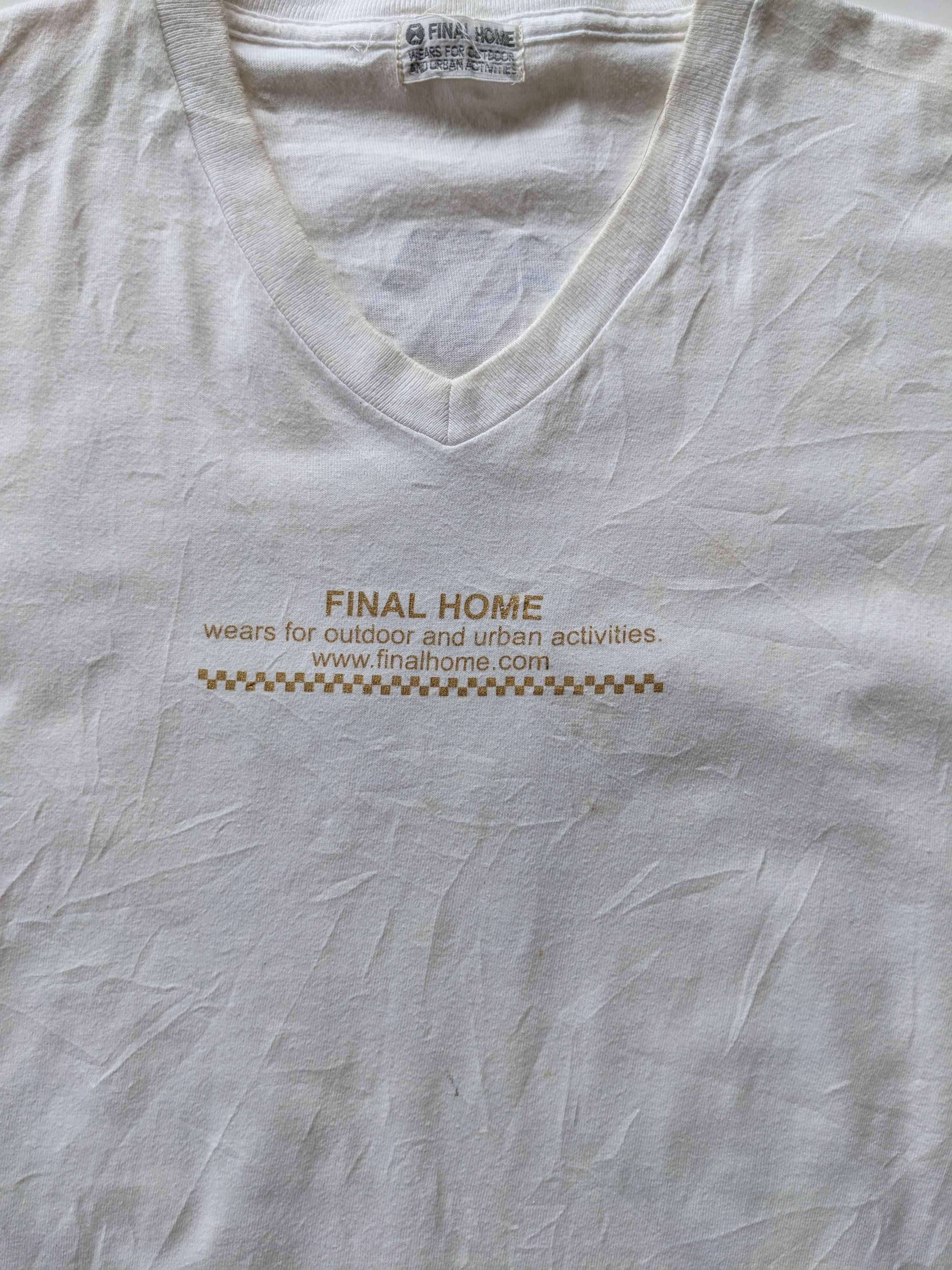 Final Home Final Home white shirt V neck Size US M / EU 48-50 / 2 - 2 Thumbnail