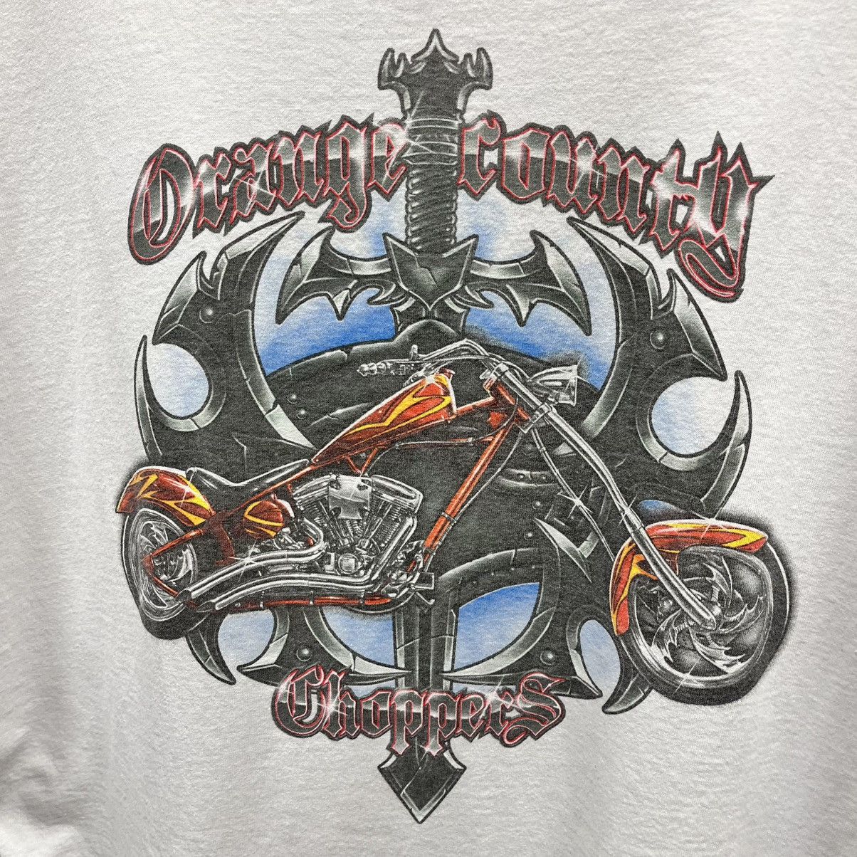 Other Orange County Choppers OCC Y2K Vintage Flame Biker Tee XXL Size US XXL / EU 58 / 5 - 2 Thumbnail