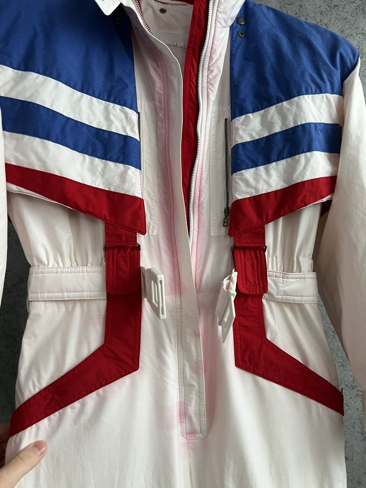 Bogner Vintage Bogner Ski Suit One Piece West Germany 80s Snowsuit Size M / US 6-8 / IT 42-44 - 24 Thumbnail