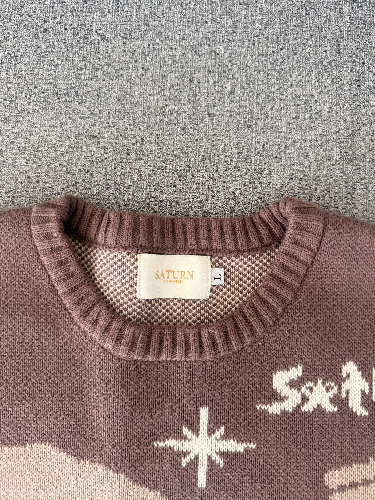 Other Saturn Los Angeles Brown Knitwear Size US L / EU 52-54 / 3 - 3 Thumbnail