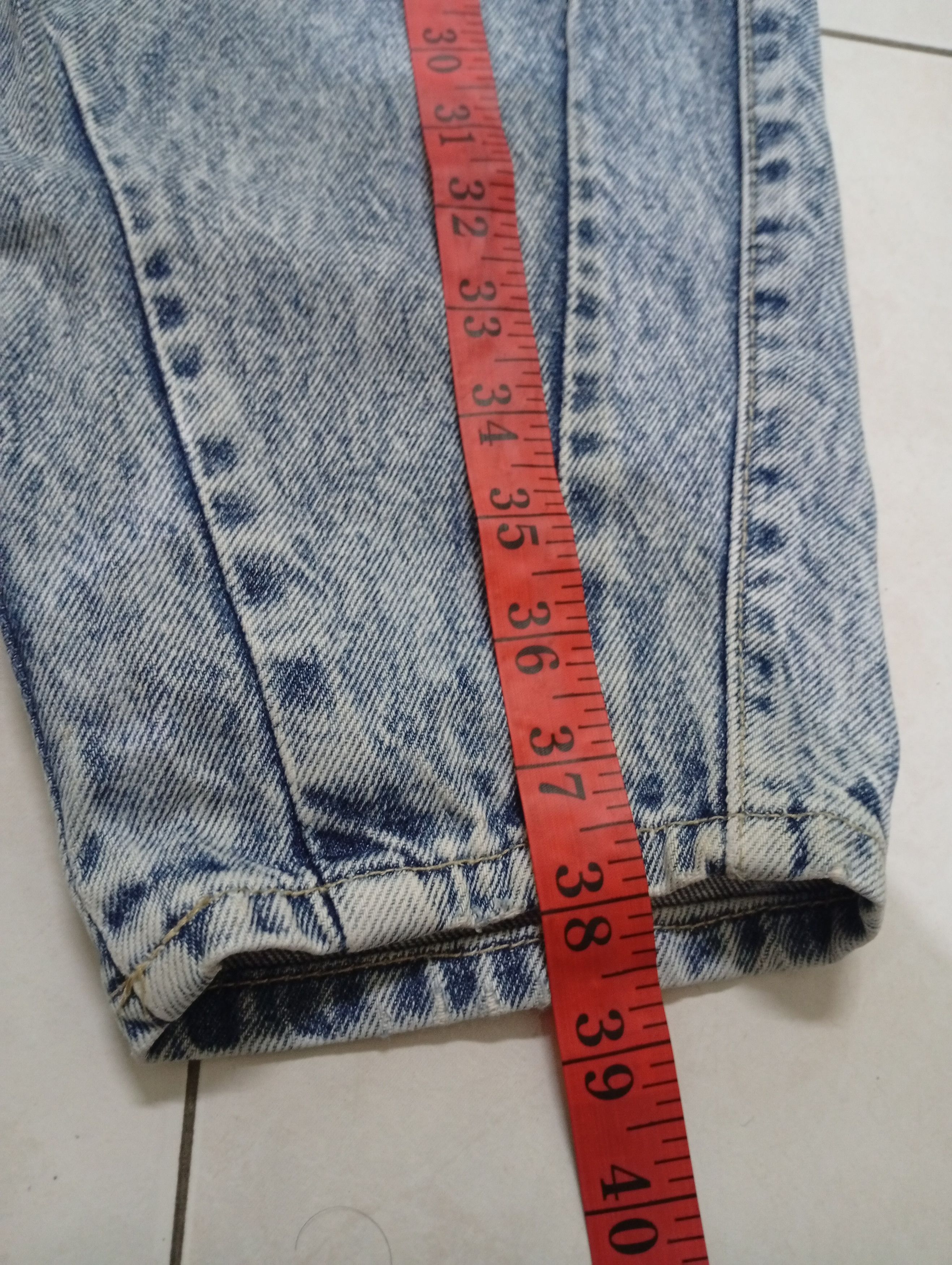 Japanese Brand Vintage jeans acid wash X japan brand Size US 30 / EU 46 - 4 Thumbnail