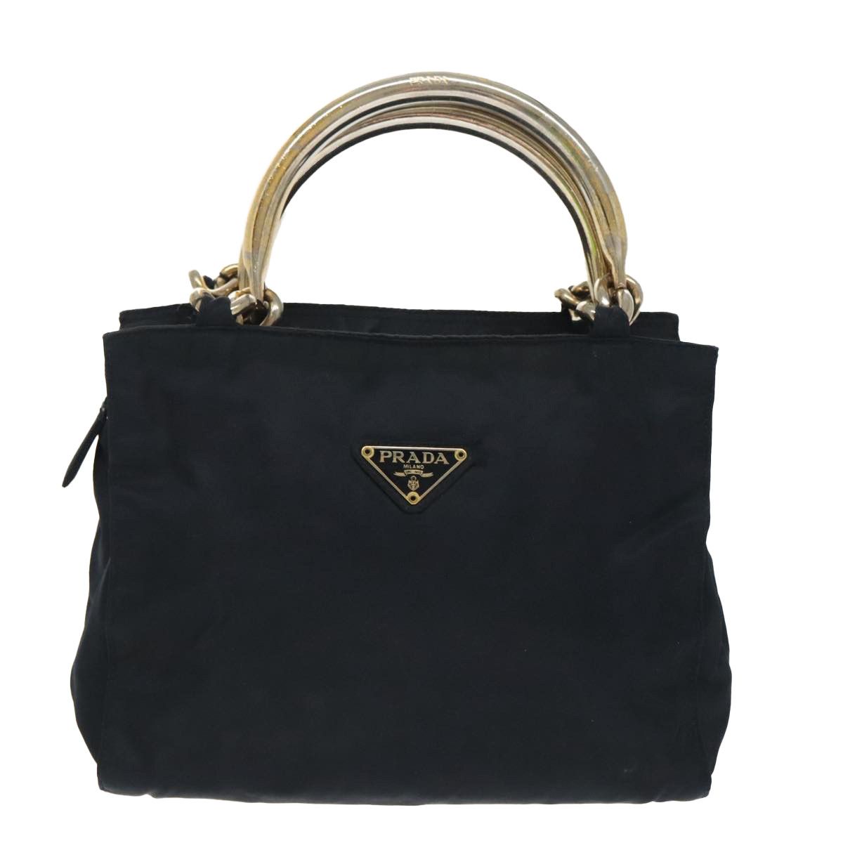 Prada Re-Nylon Black Alligator Handbag (Pre-Owned) Size ONE SIZE - 1 Thumbnail