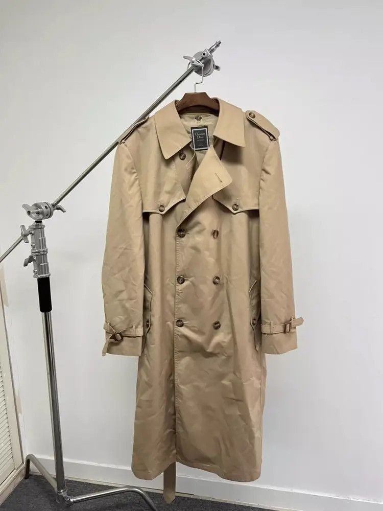 Dior Dior Vintage Christian Dior light trench coat-2506 Size US L / EU 52-54 / 3 - 1 Thumbnail