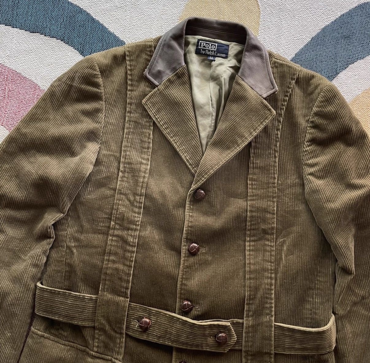 Polo Ralph Lauren Ralph Lauren Corduroy Safari Jacket K22 Size US S / EU 44-46 / 1 - 2 Thumbnail