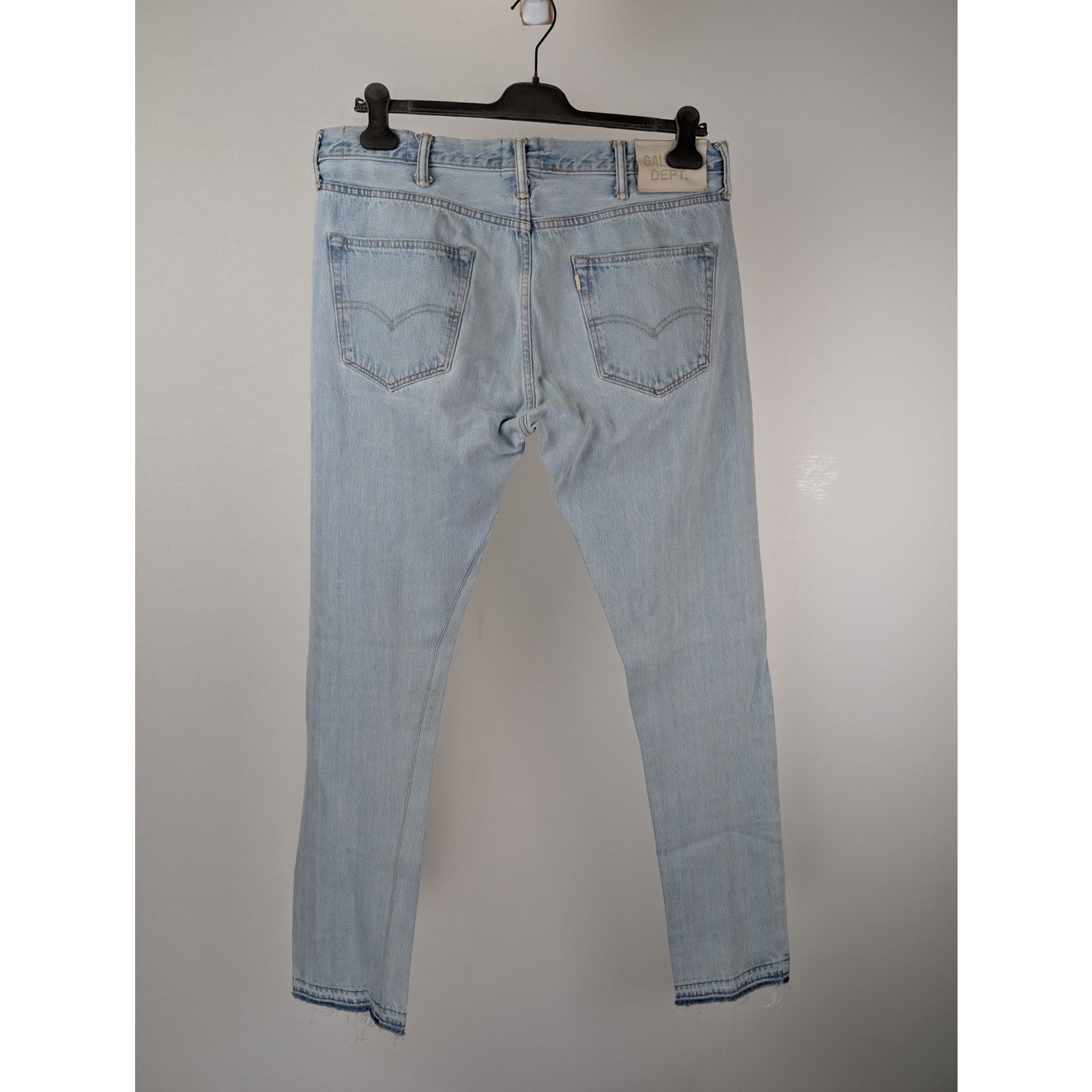 Gallery Dept. o1rshd1 Denim Jean Pants in Light Blue Size US 36 / EU 52 - 16 Thumbnail