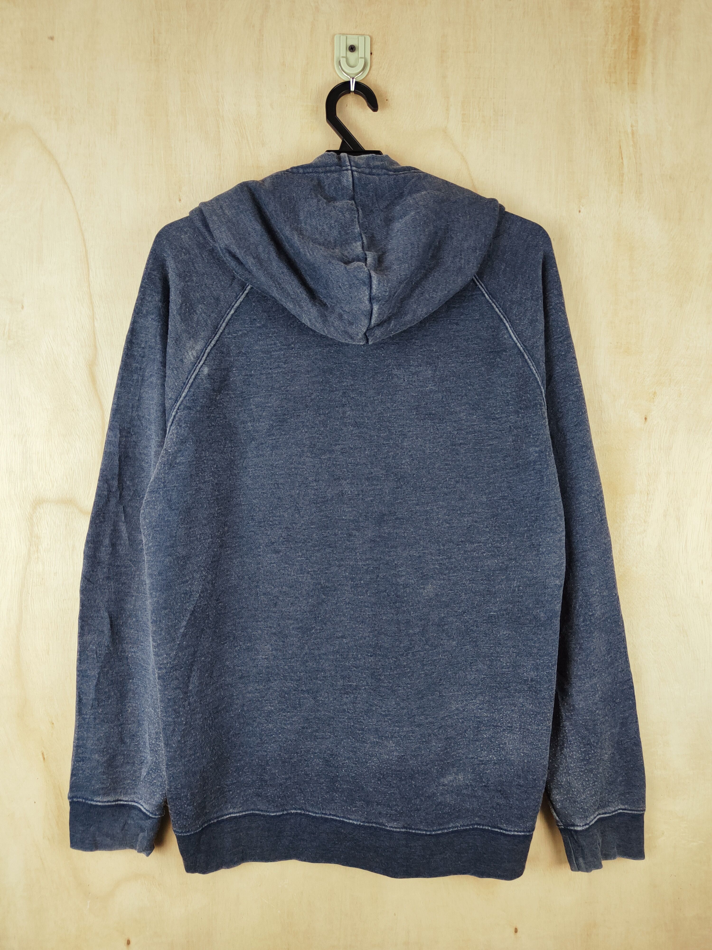 Japanese Brand × Vintage Vintage Beams Dark Blue Faded Hoodie Sweaters Size US L / EU 52-54 / 3 - 7 Thumbnail